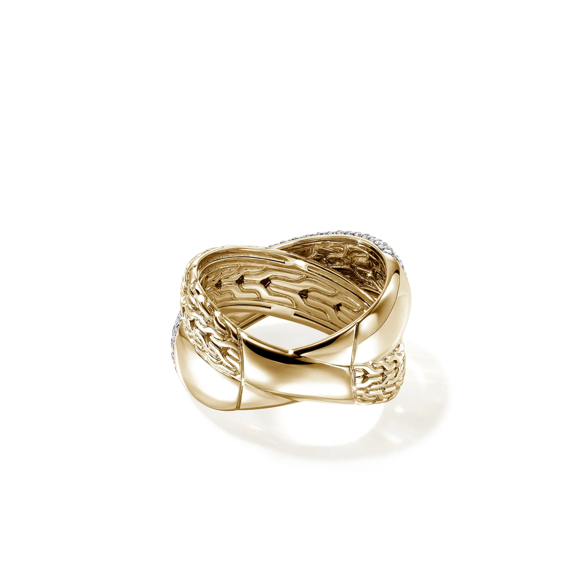 Artisan Series Carved Chain Ring|RGP02324WDI - Image 3