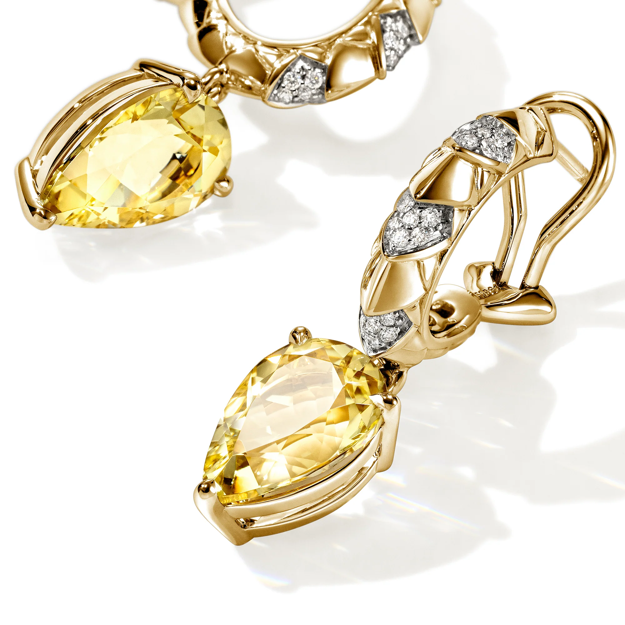 Artisan Series Naga Drop Earring|EGS604171YBDI - Image 2