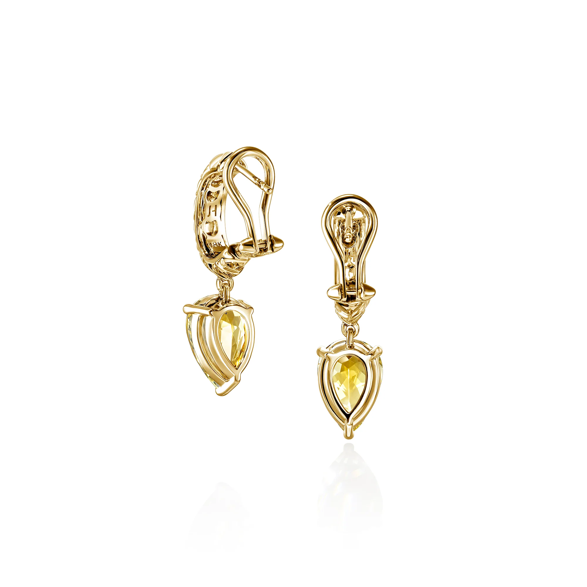 Artisan Series Naga Drop Earring|EGS604171YBDI - Image 3