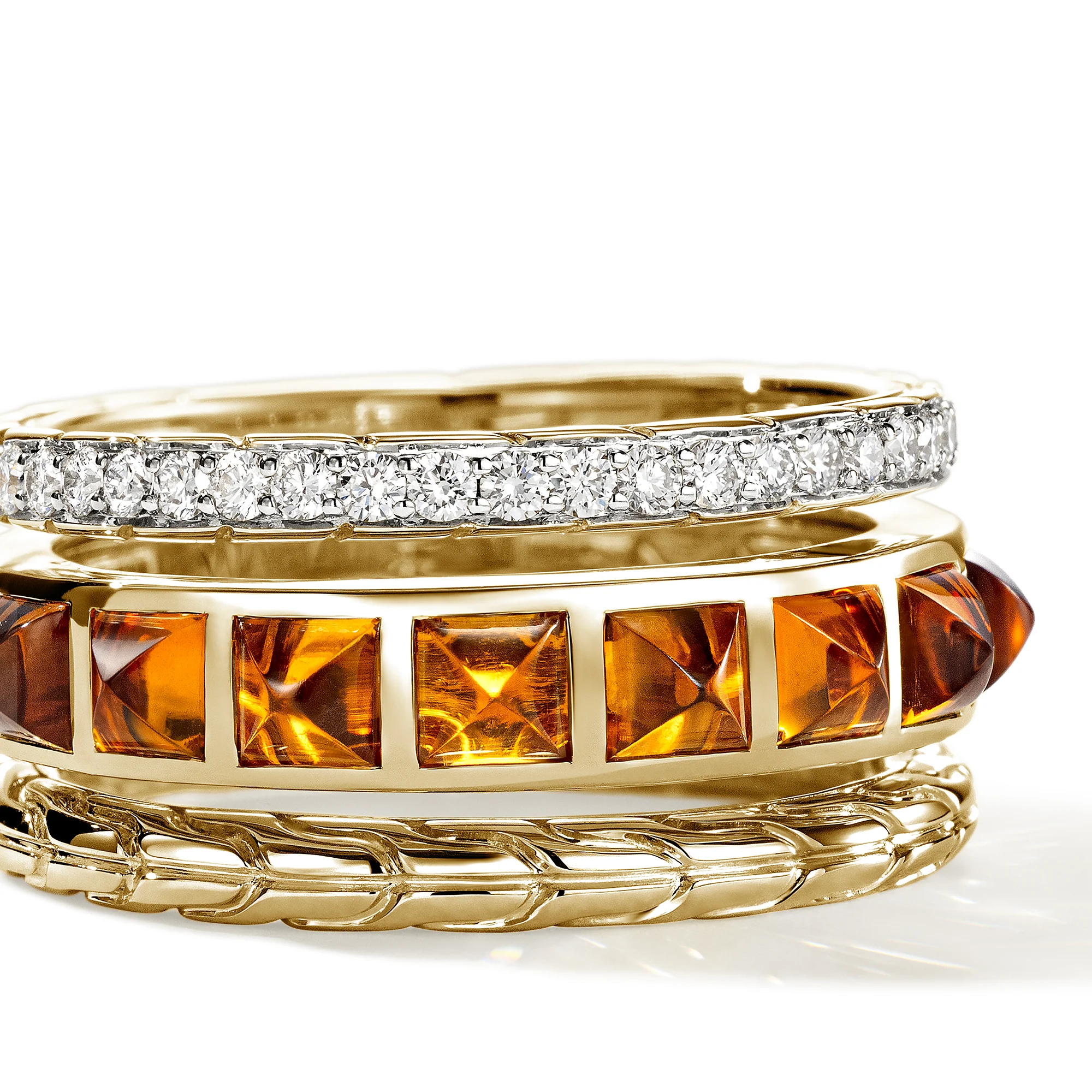 Artisan Series Icon Stud Ring|RGS972241MCIDI - Image 2