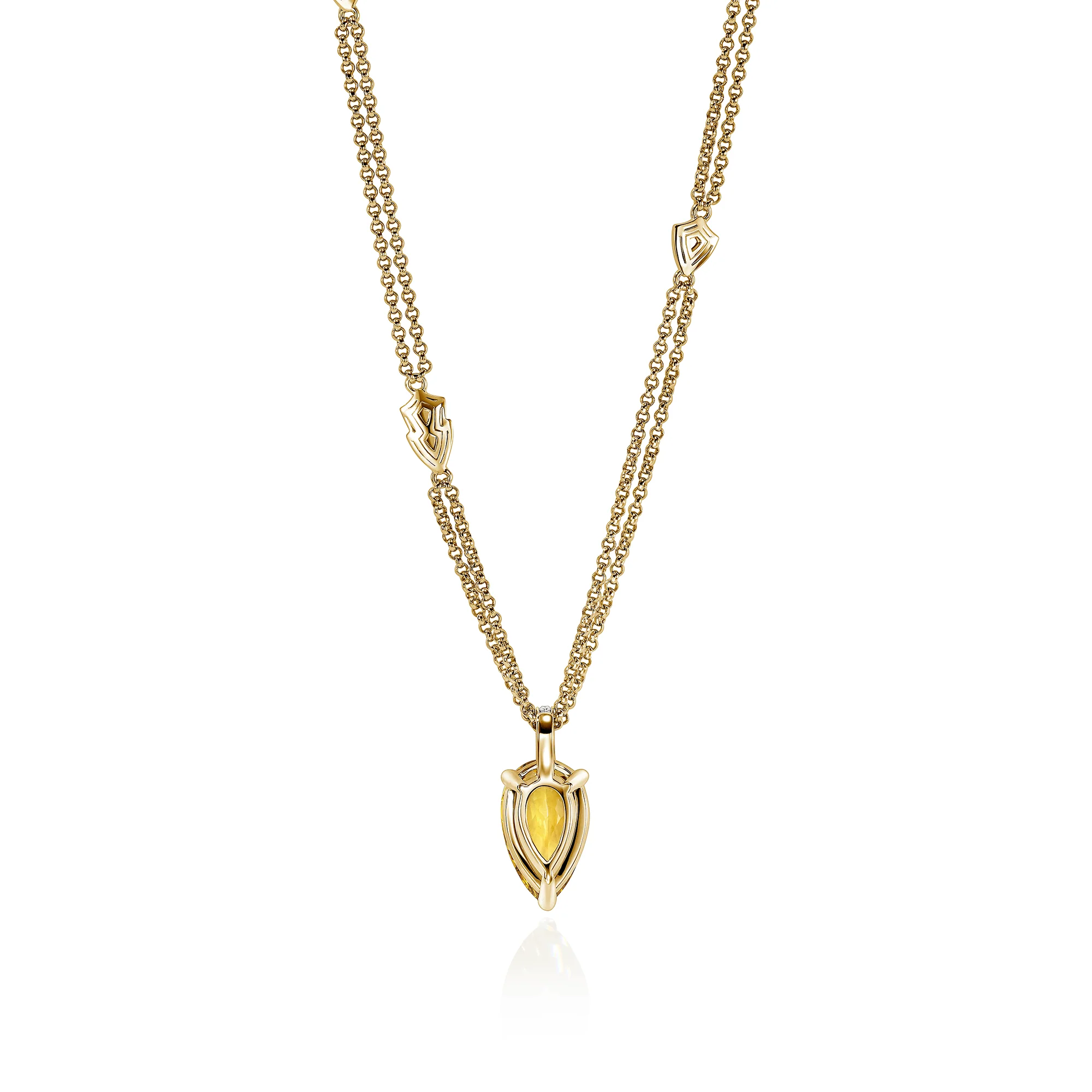 Artisan Series Naga Pendant Necklace|NGS604191YBDI - Image 3