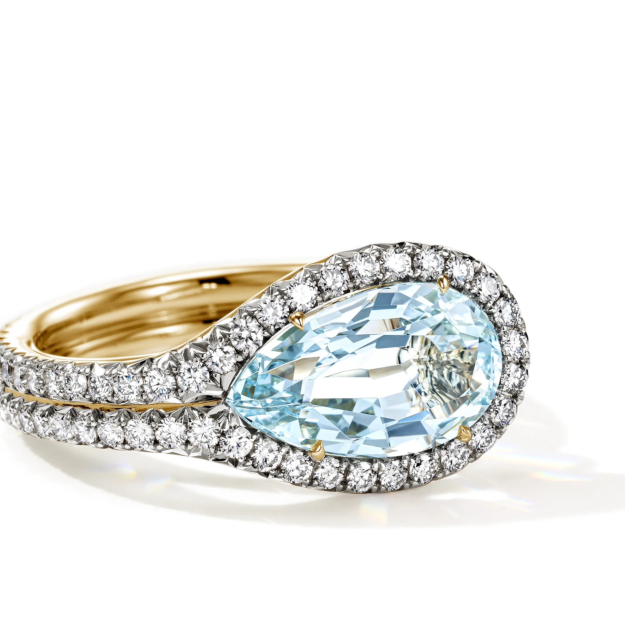Artisan Series Surf Cocktail Ring|RGS895261AQDI - Image 2