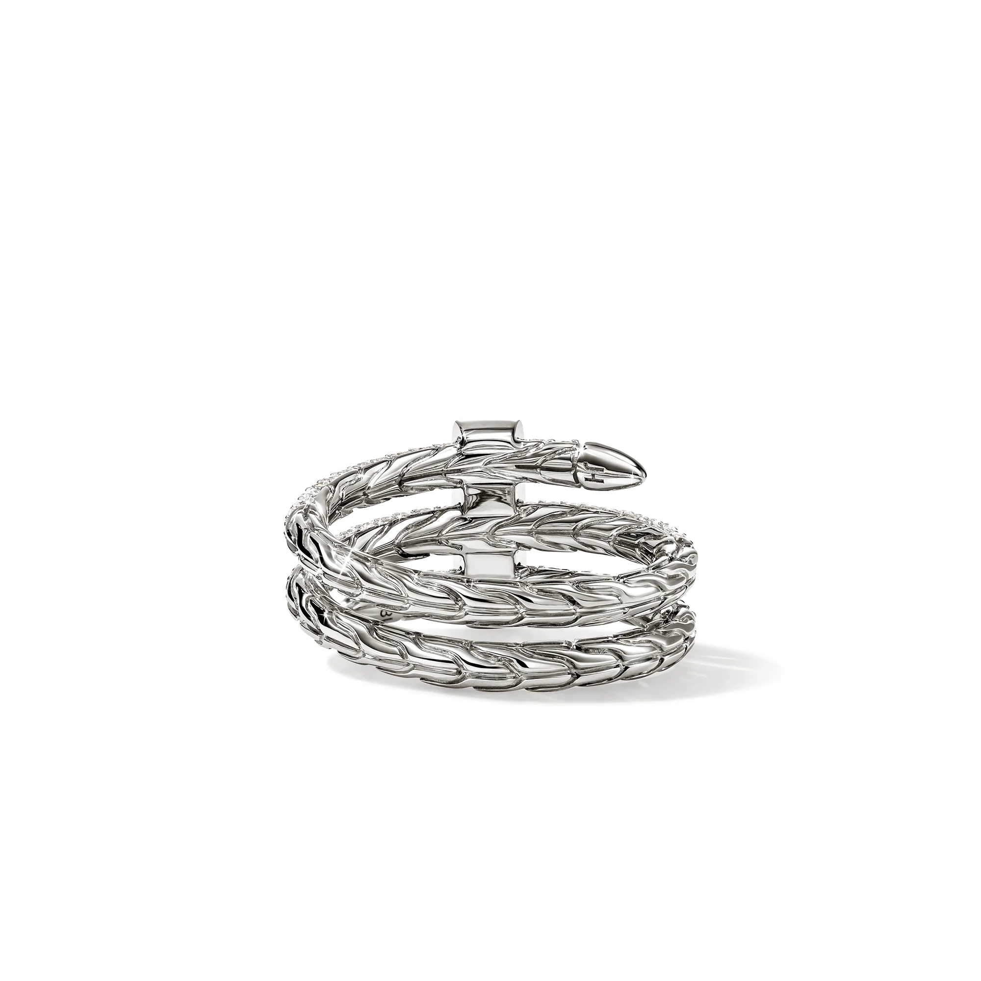 Artisan Series Spear Ring, Triple Tier|RGP02327BGTMWDI - Image 3