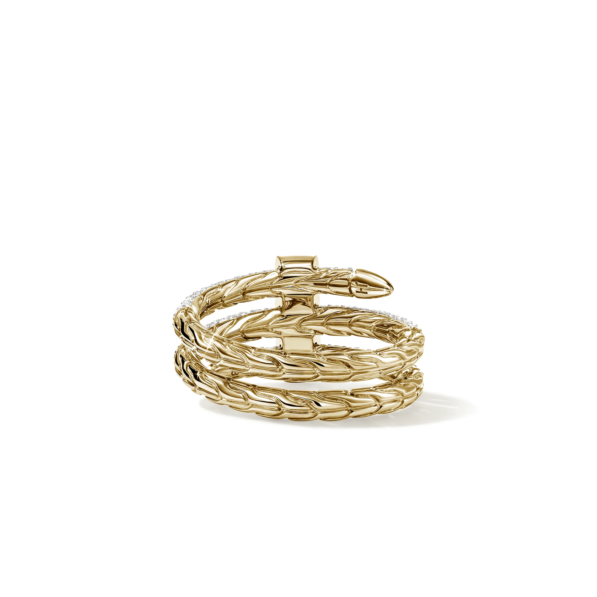 Artisan Series Spear Ring, Triple Tier|RGP02327SPGWDI - Image 3