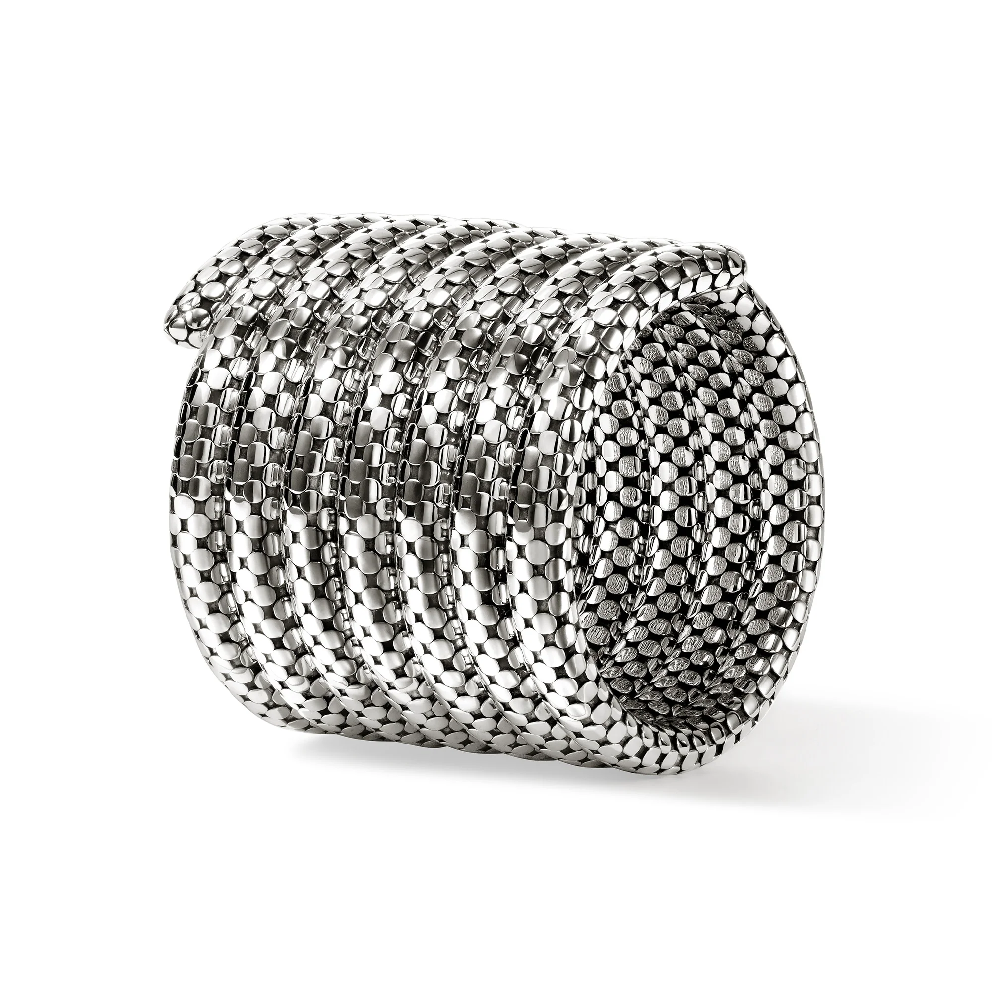 Dot Multi Coil Bracelet, Sterling Silver|BB30172 - Image 3