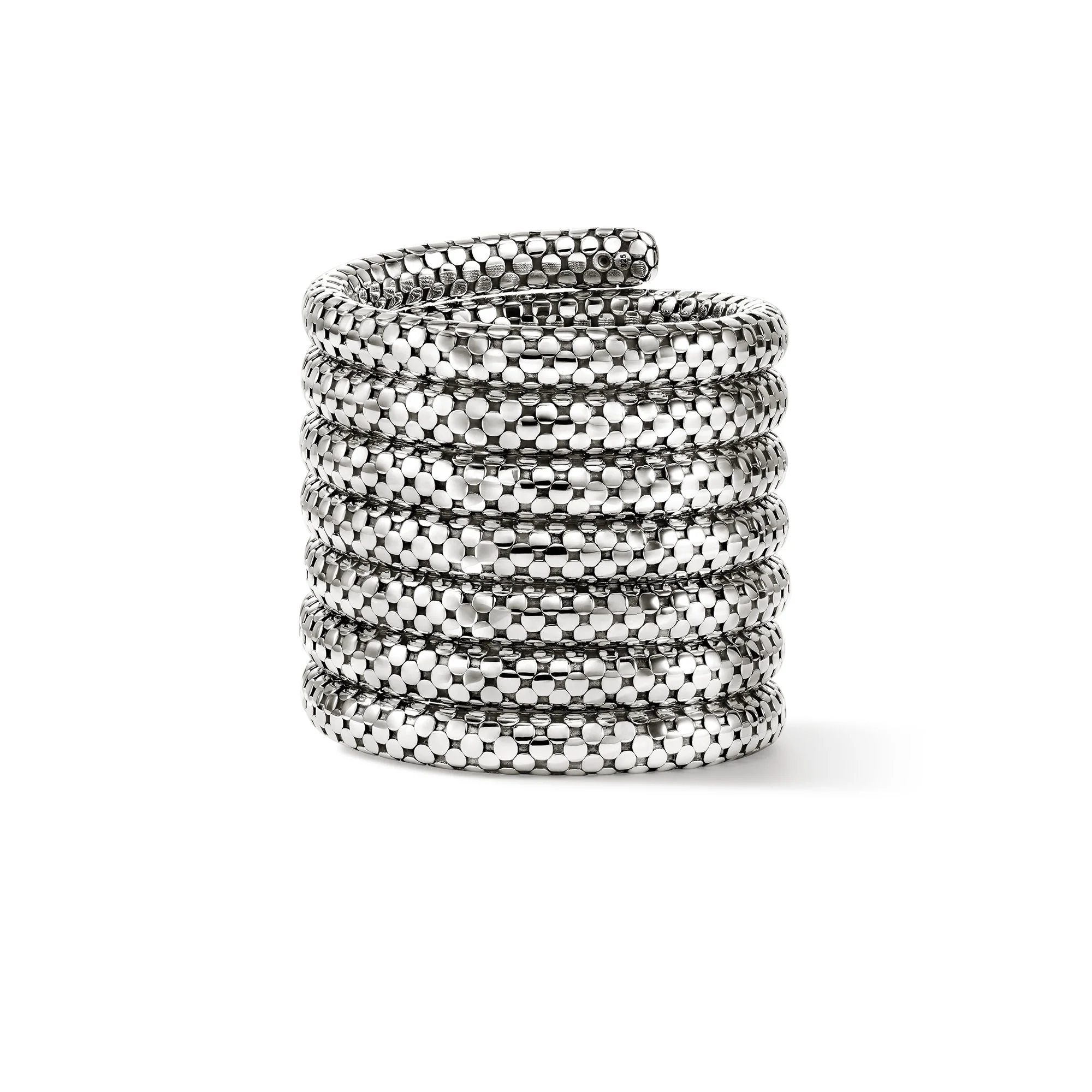 Dot Multi Coil Bracelet, Sterling Silver|BB30172 - Image 4