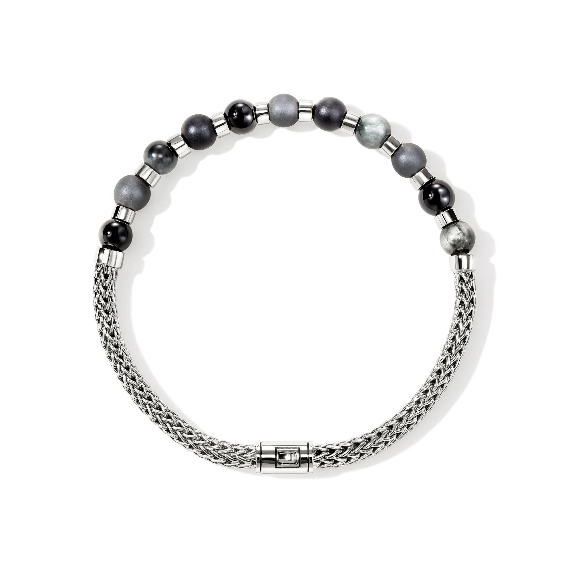 Beaded Bracelet, Sterling Silver, Hardstones|BUS989601BONHE - Image 3
