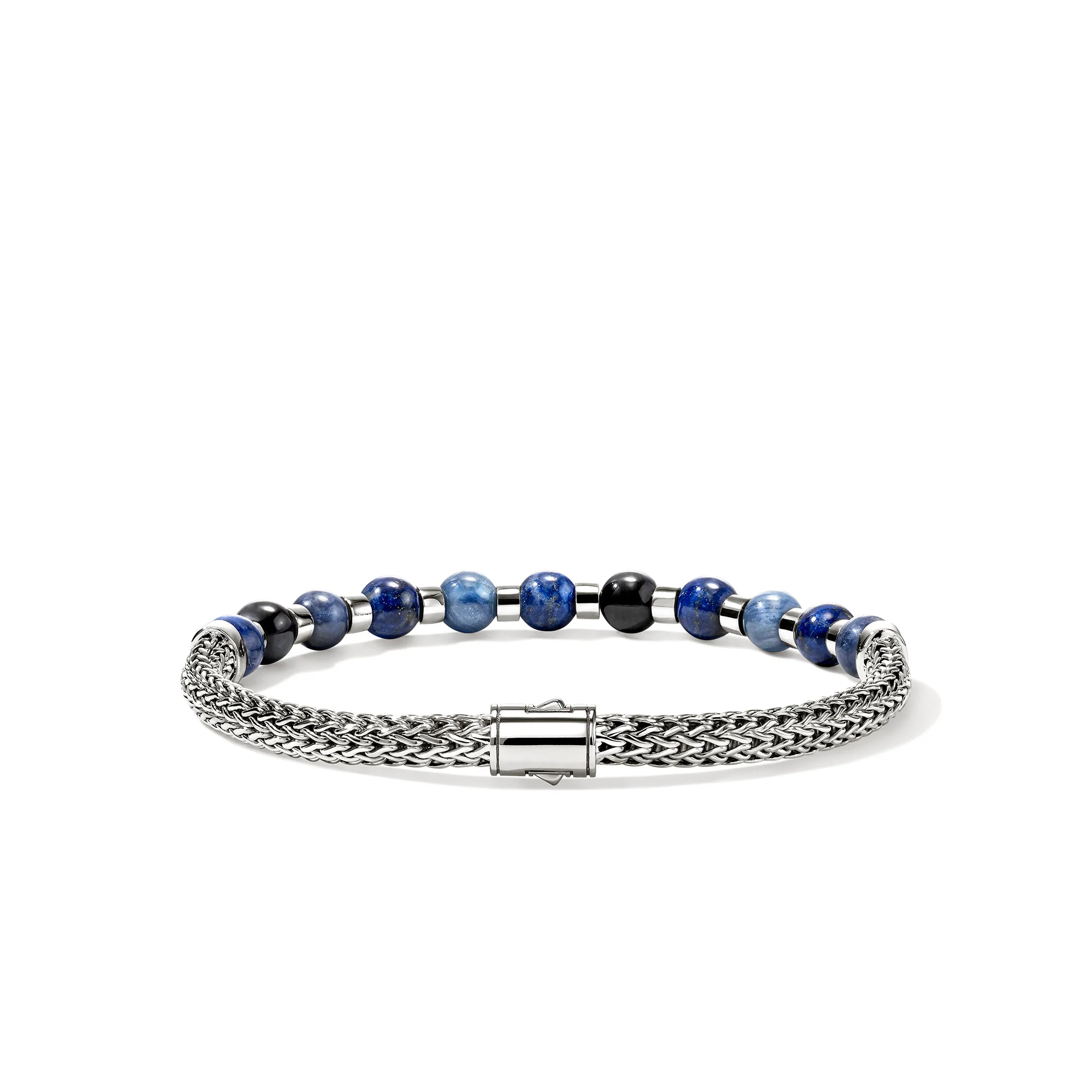 Beaded Bracelet, Sterling Silver, Hardstones|BUS989601LPZKN - Image 4