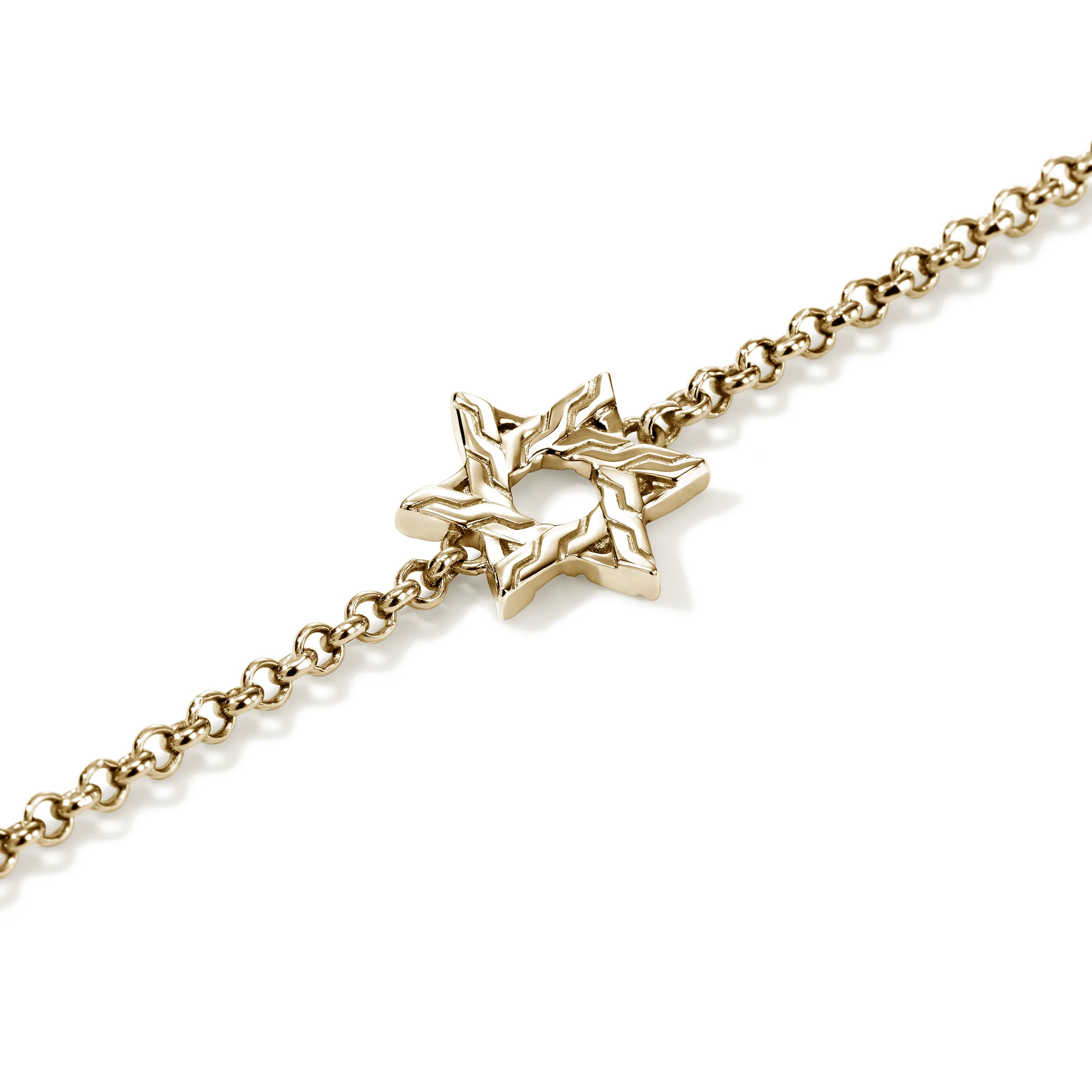 JH Essential Star of David Bracelet, Gold|BUGG98942 - Image 2