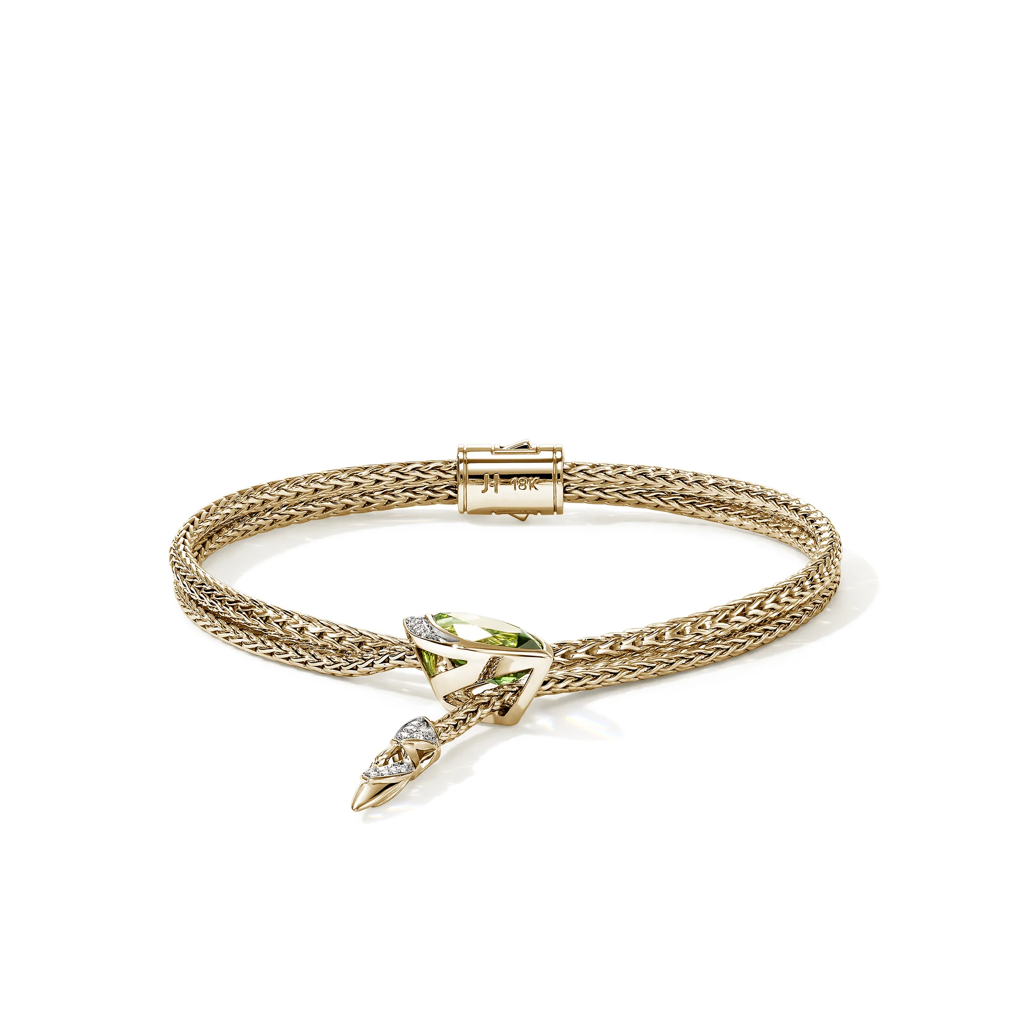 Artisan Series Naga Double Row Bracelet, 2.5MM|BUGS603791MGTDI - Image 2