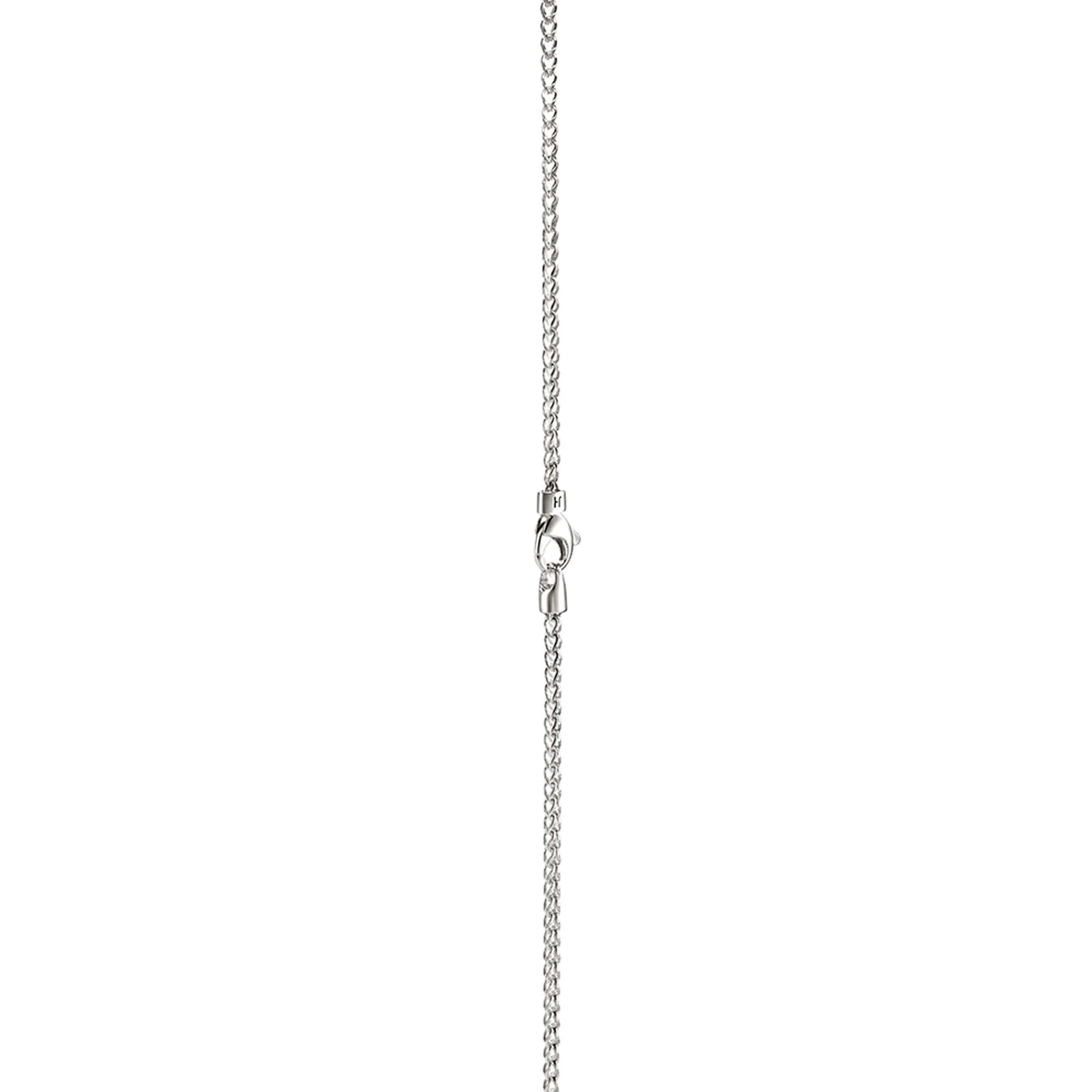 Rainbow Tag Necklace, Sterling Silver, Gemstones|NMS9010804AMBSPTS - Image 5