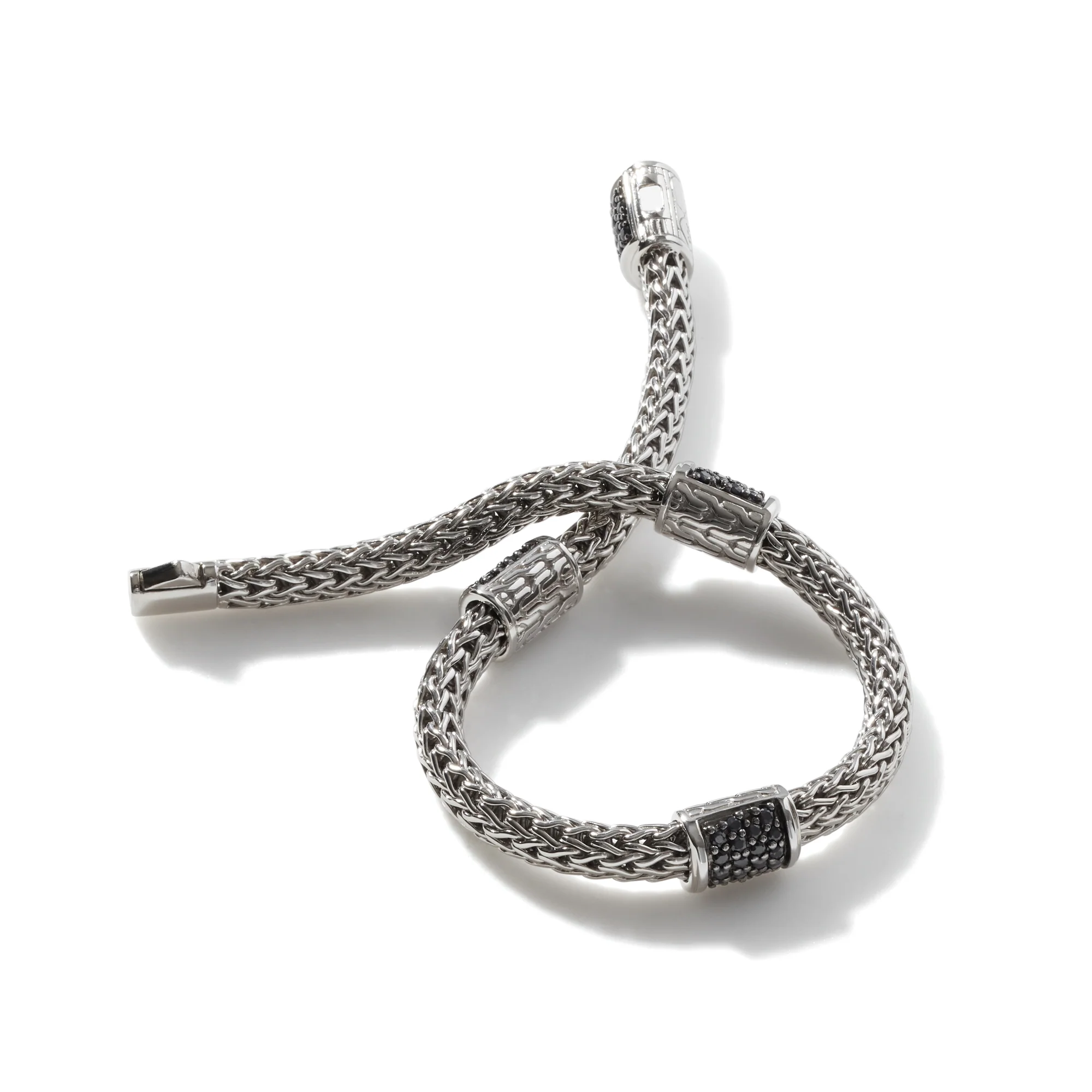 Icon Bracelet, Sterling Silver, Gemstones, 5MM|BBS9694BLS - Image 3