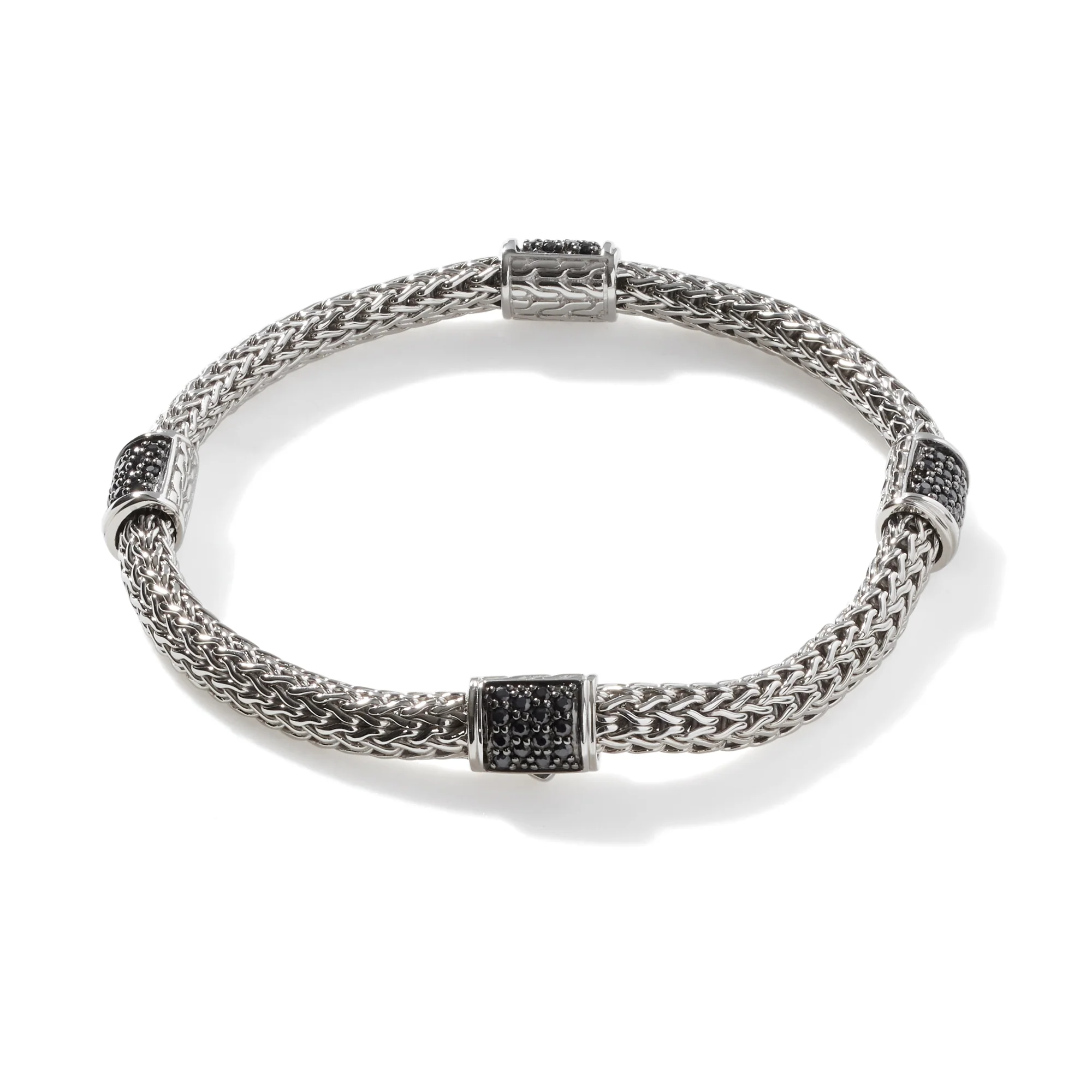 Icon Bracelet, Sterling Silver, Gemstones, 5MM|BBS9694BLS - Image 5