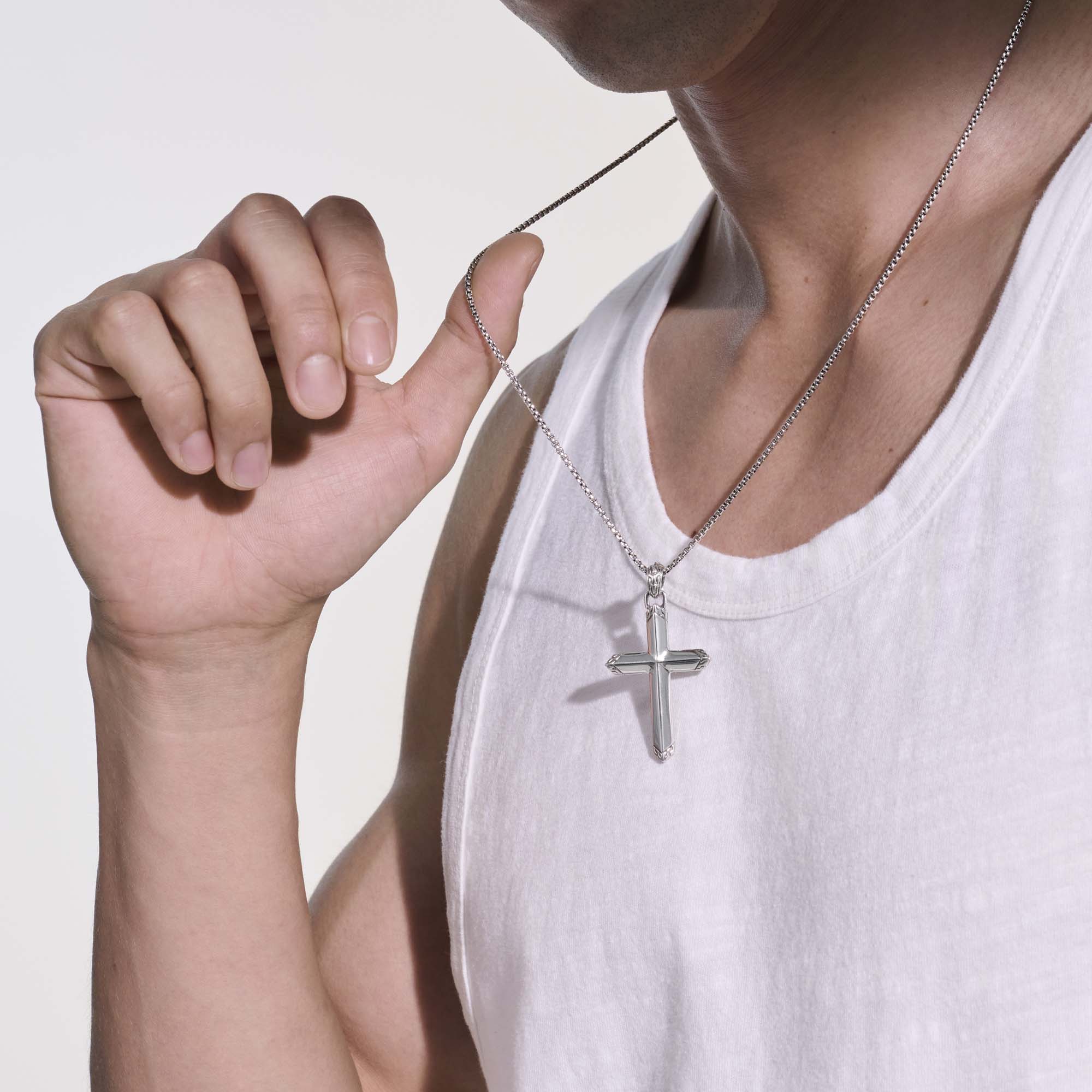 Cross Pendant, Sterling Silver|HM900257 - Image 5
