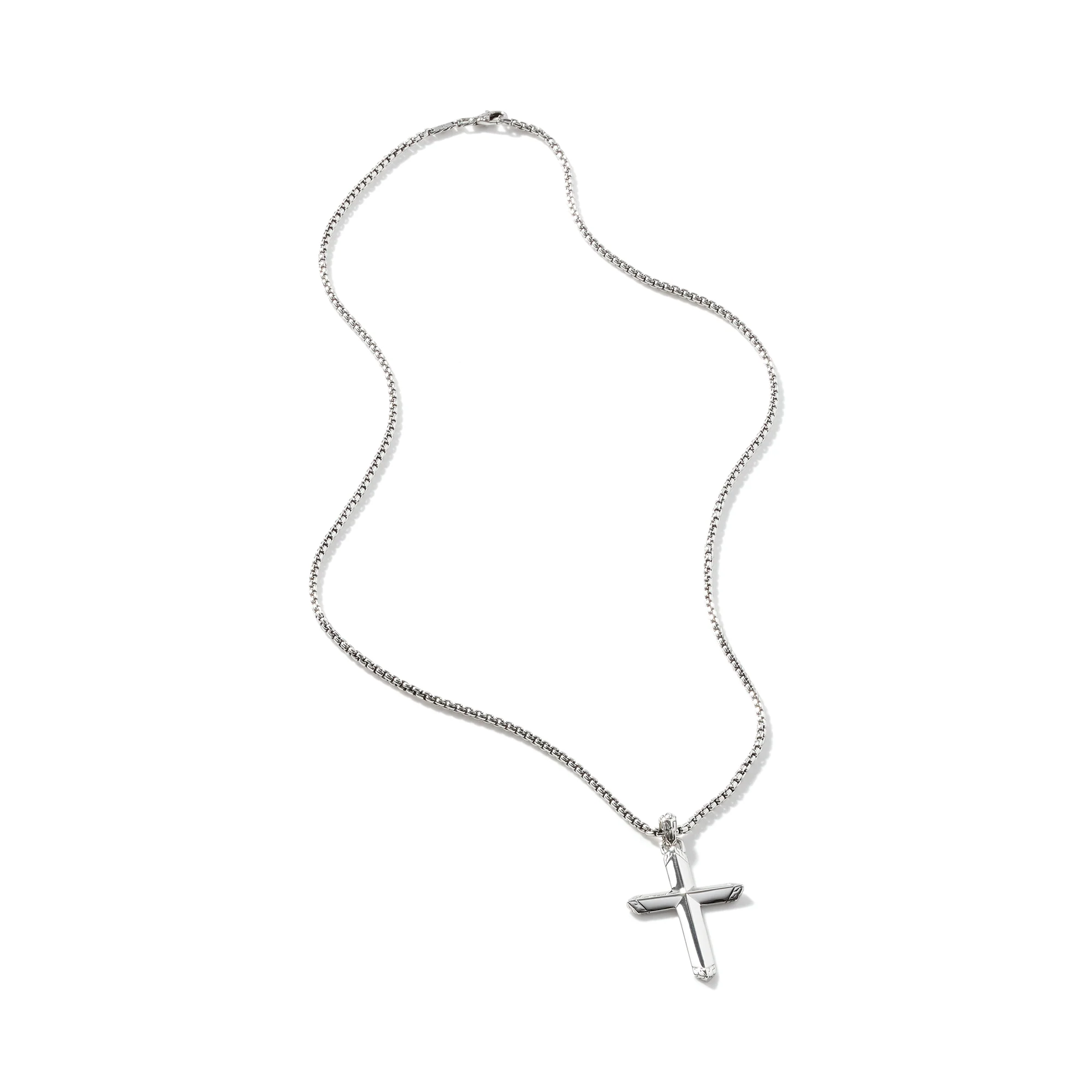 Cross Pendant Necklace, Sterling Silver|NM900257 - Image 4
