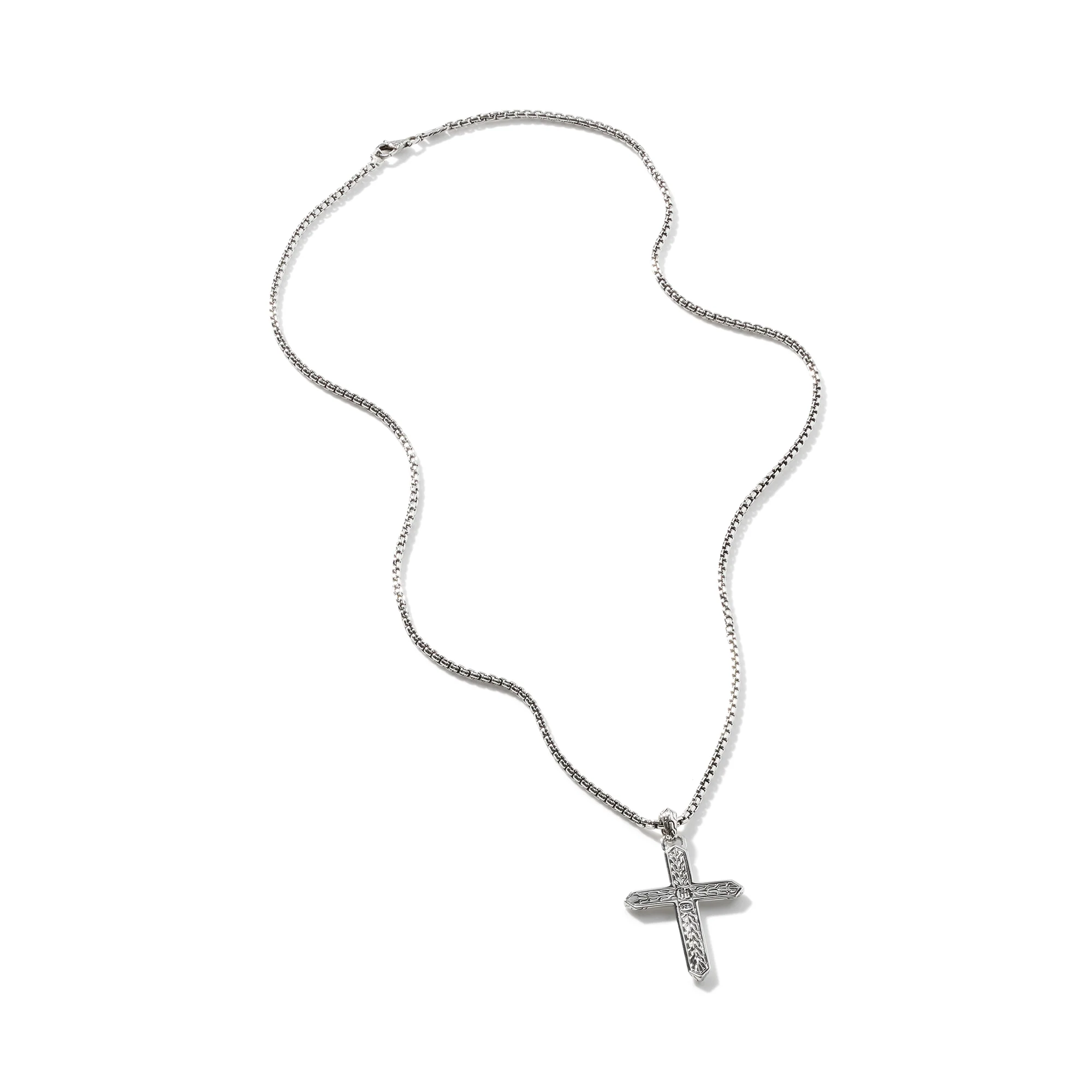 Cross Pendant Necklace, Sterling Silver|NM900257 - Image 6