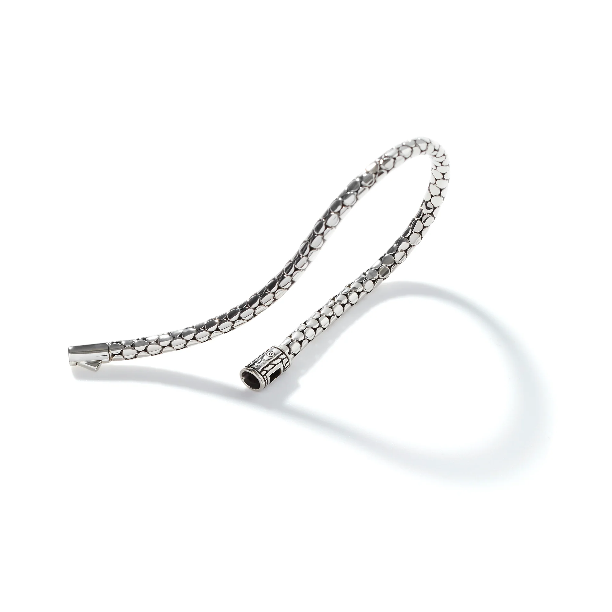 Dot Chain Bracelet, Sterling Silver, Slim|BB34386 - Image 3
