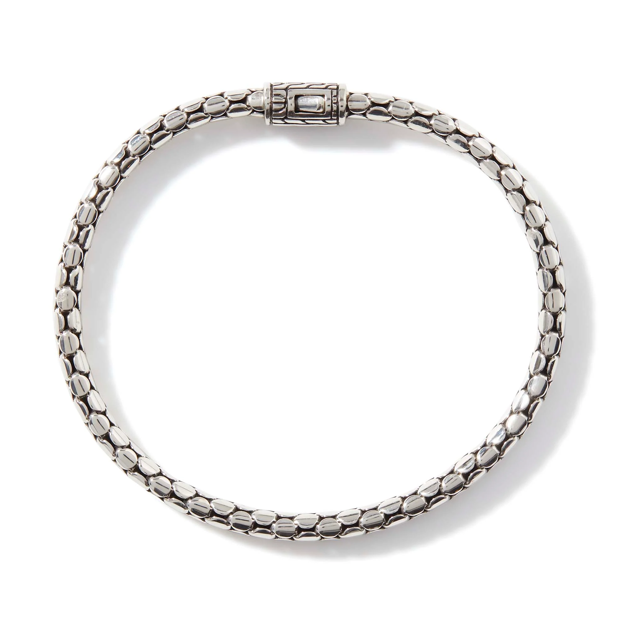 Dot Chain Bracelet, Sterling Silver, Slim|BB34386 - Image 6
