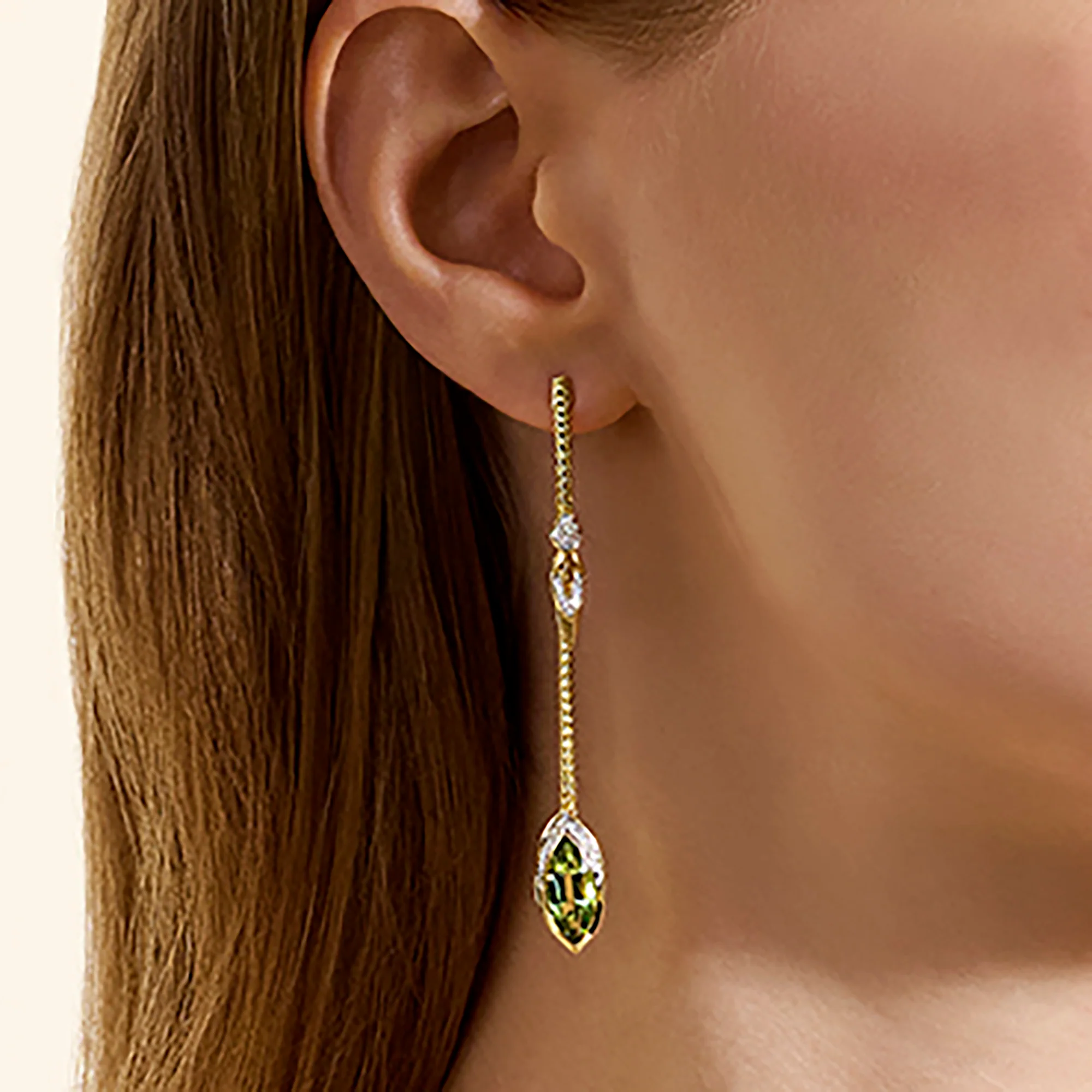 Artisan Series Naga Drop Earrings|EGS603771MGTDI - Image 2
