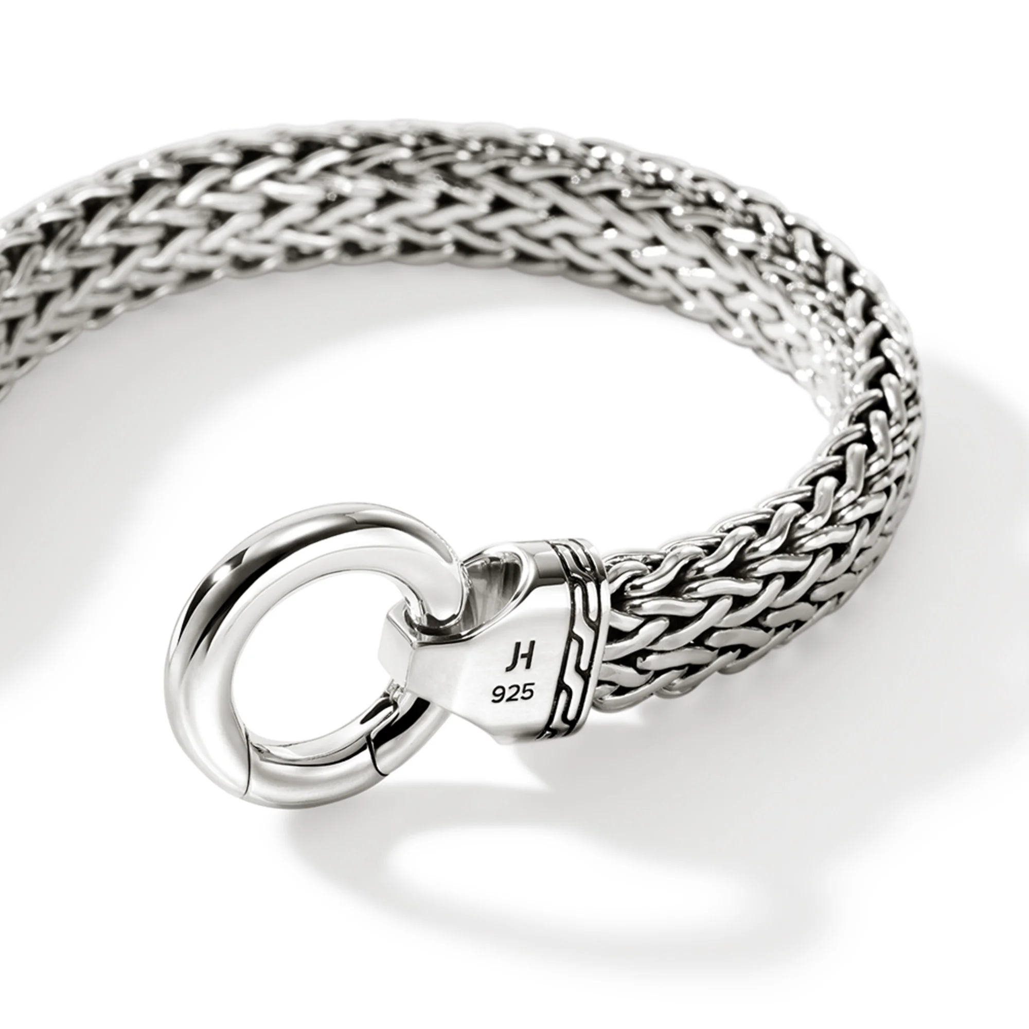 Flat Chain Bracelet, Sterling Silver, 11MM|BU901184 - Image 2