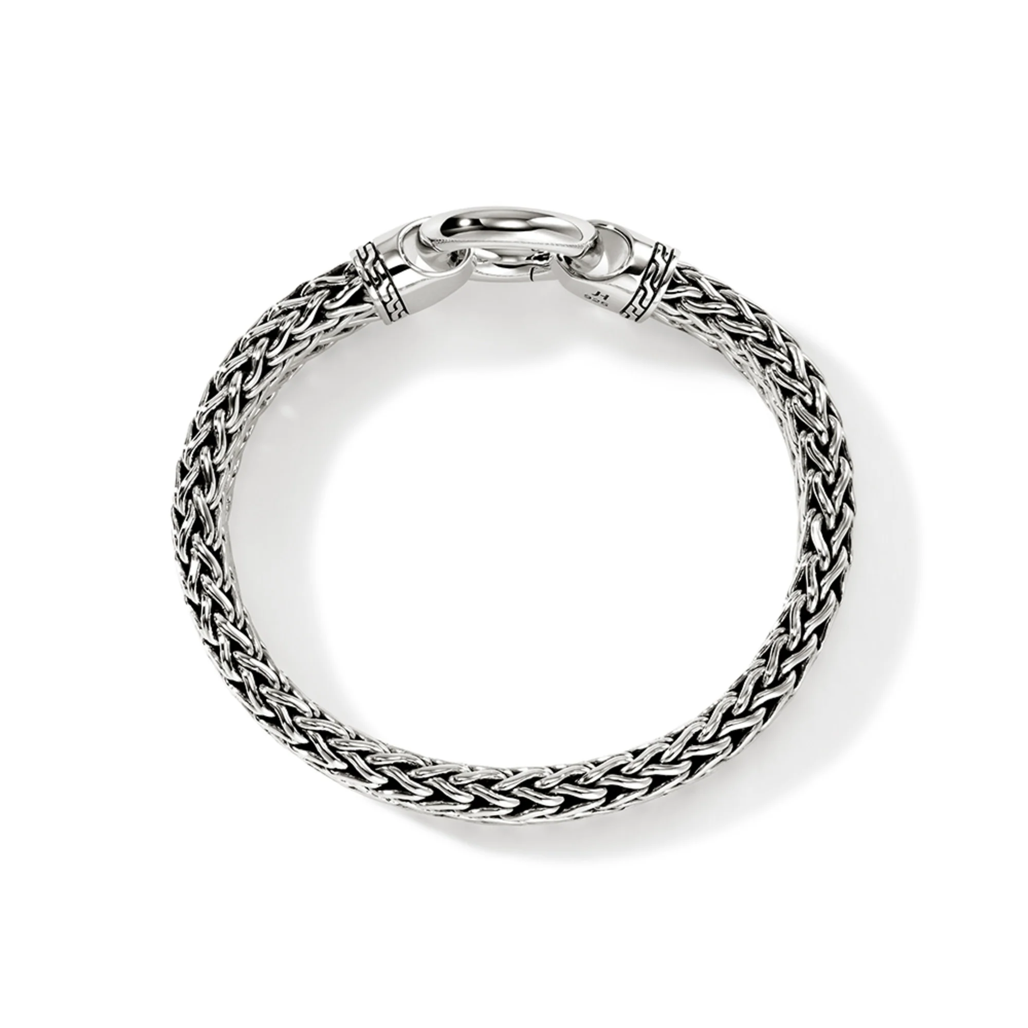Flat Chain Bracelet, Sterling Silver, 11MM|BU901184 - Image 5