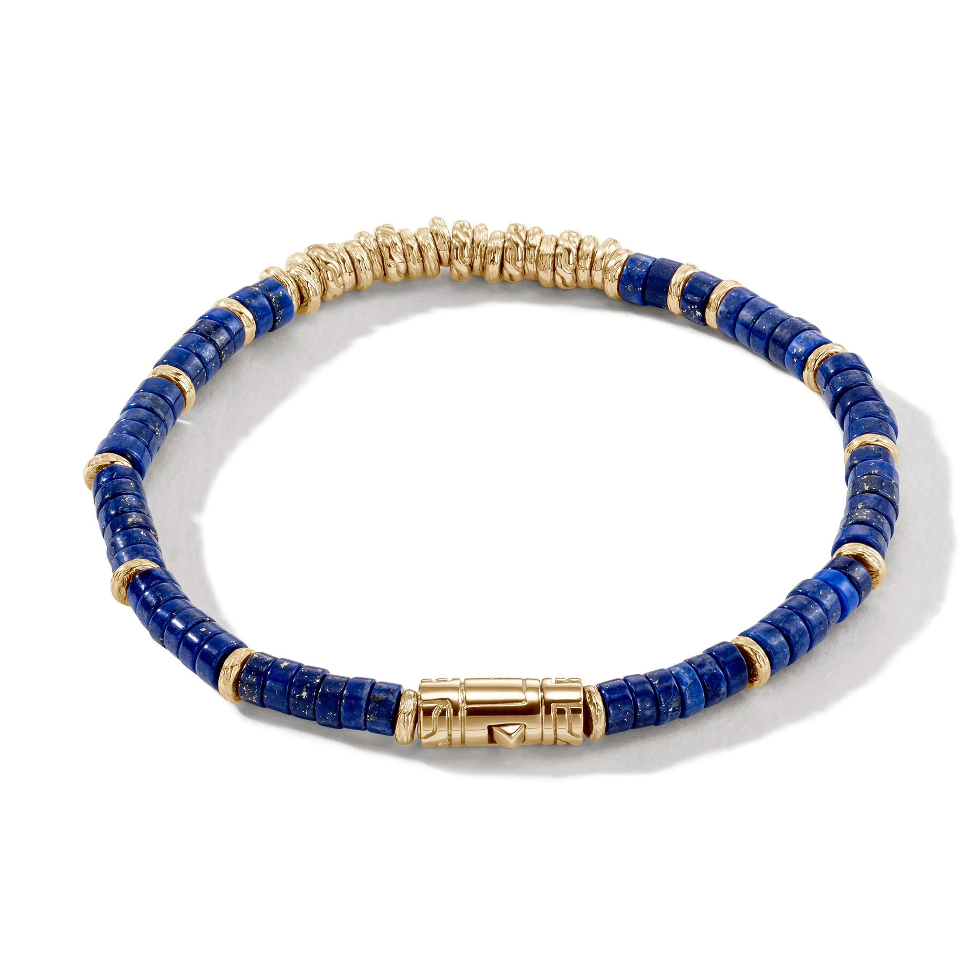 Heishi Bracelet, Gold, Hardstones|BUGGS900984LPZ - Image 5