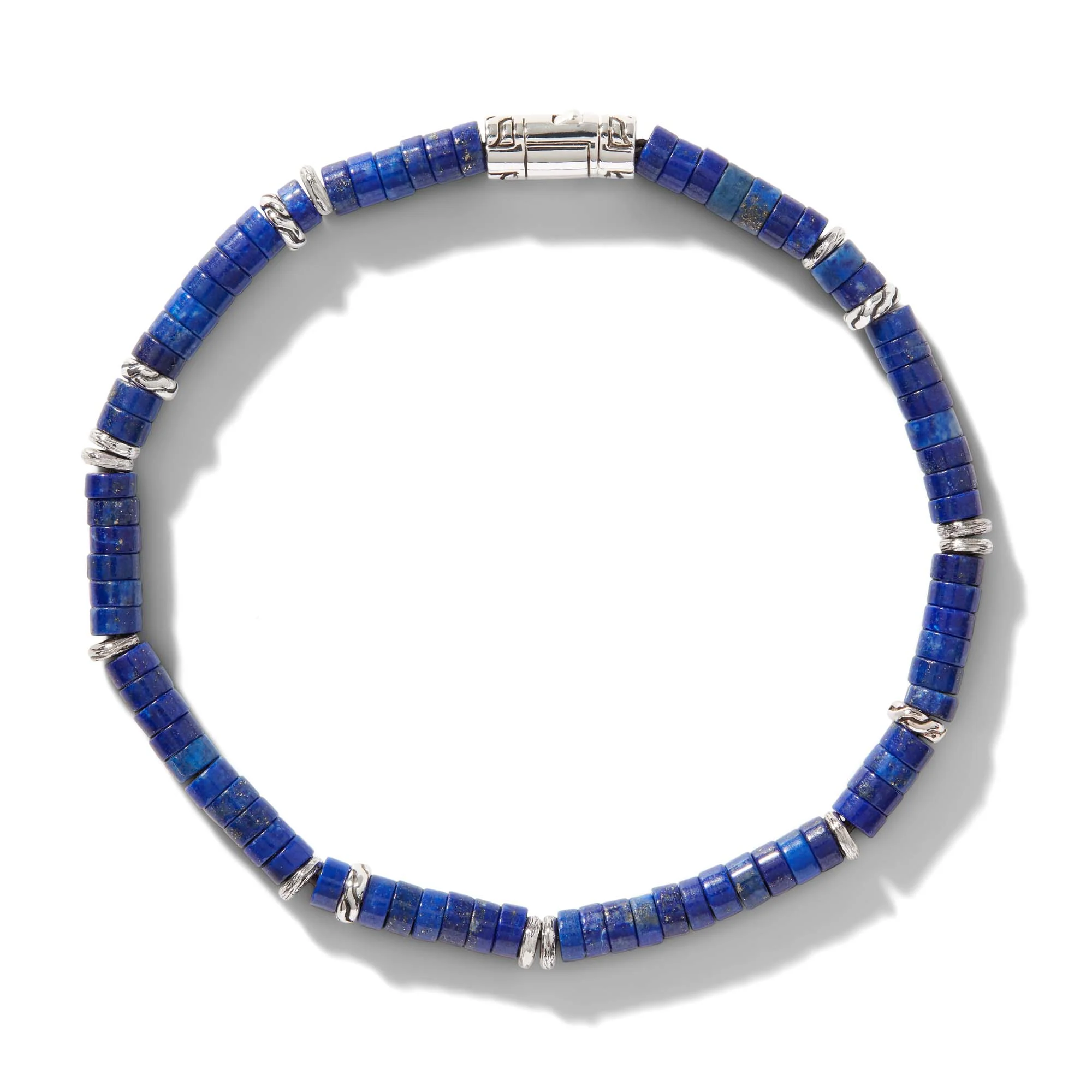 Heishi Bracelet, Sterling Silver, Hardstones|BUS900698LPZ - Image 4