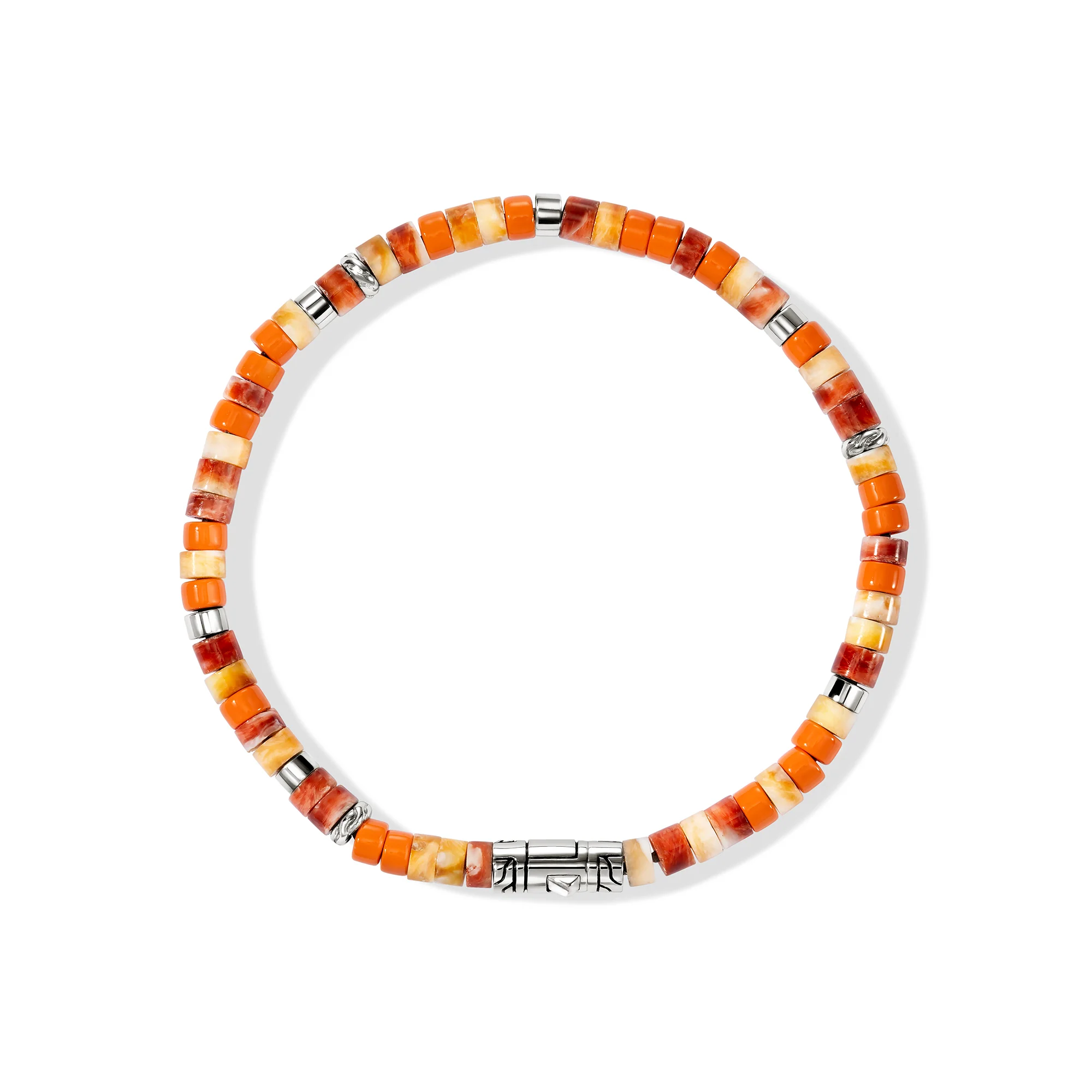 Heishi Bracelet, Sterling Silver|BUS290071OROYS - Image 3
