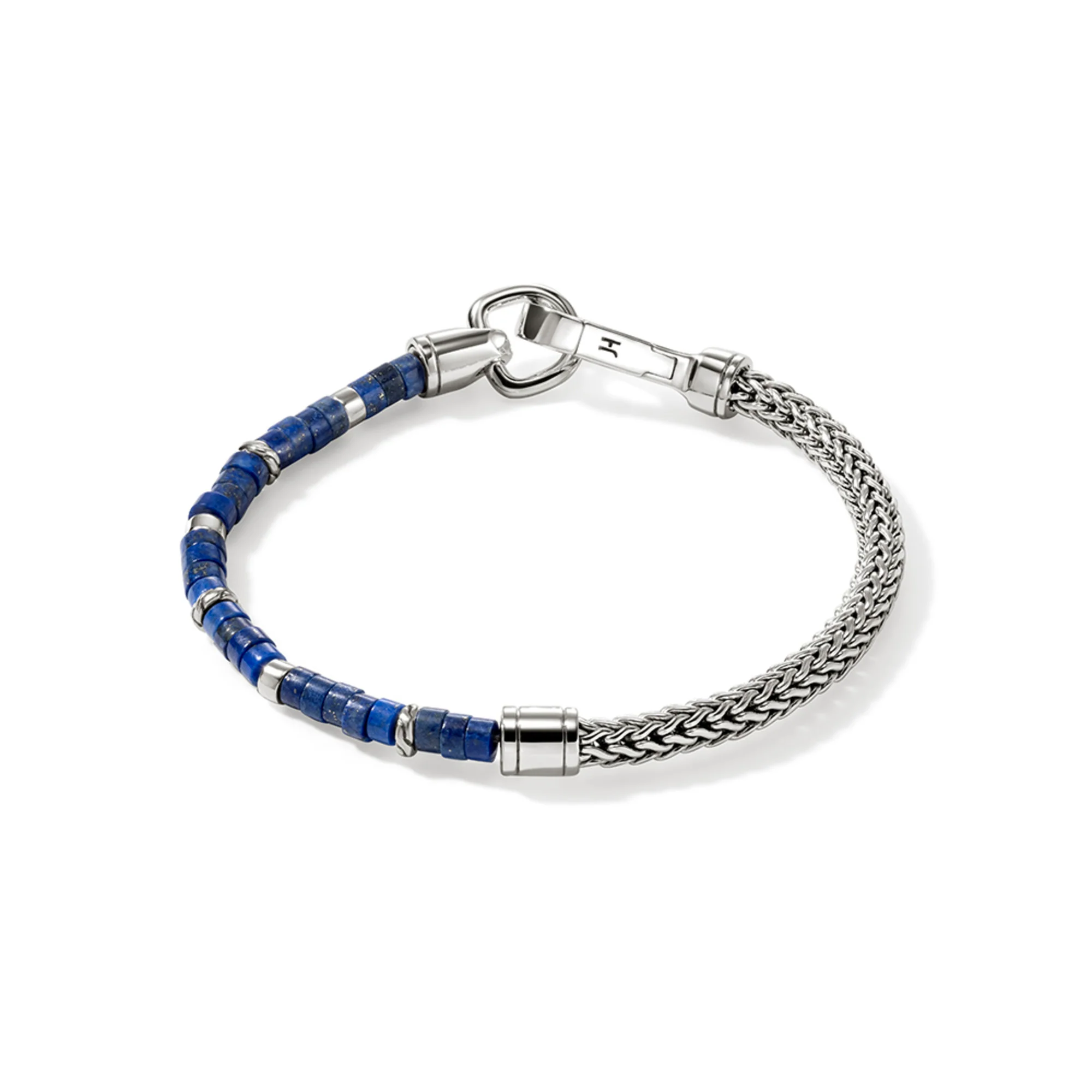 Heishi Chain Bracelet, Sterling Silver, Hardstones|BUS9012521LPZ - Image 4