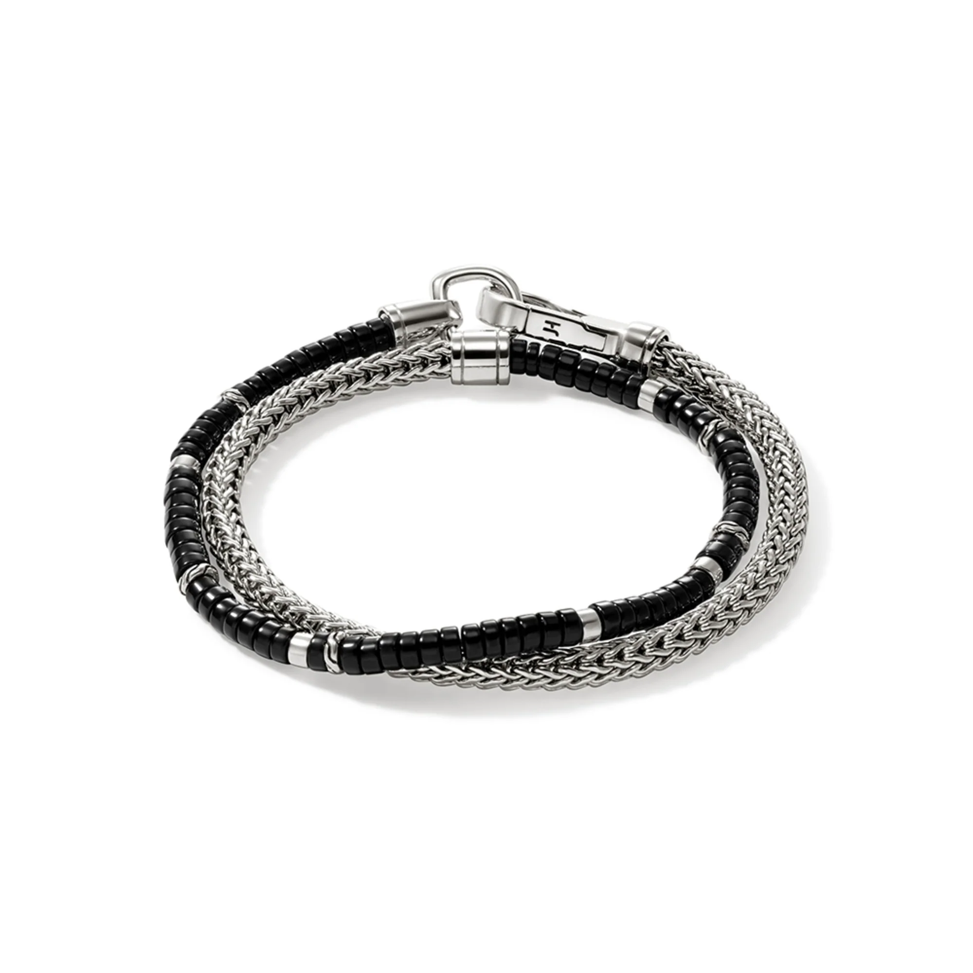 Heishi Chain Wrap, Sterling Silver, Hardstones|BUS9012551BON - Image 4