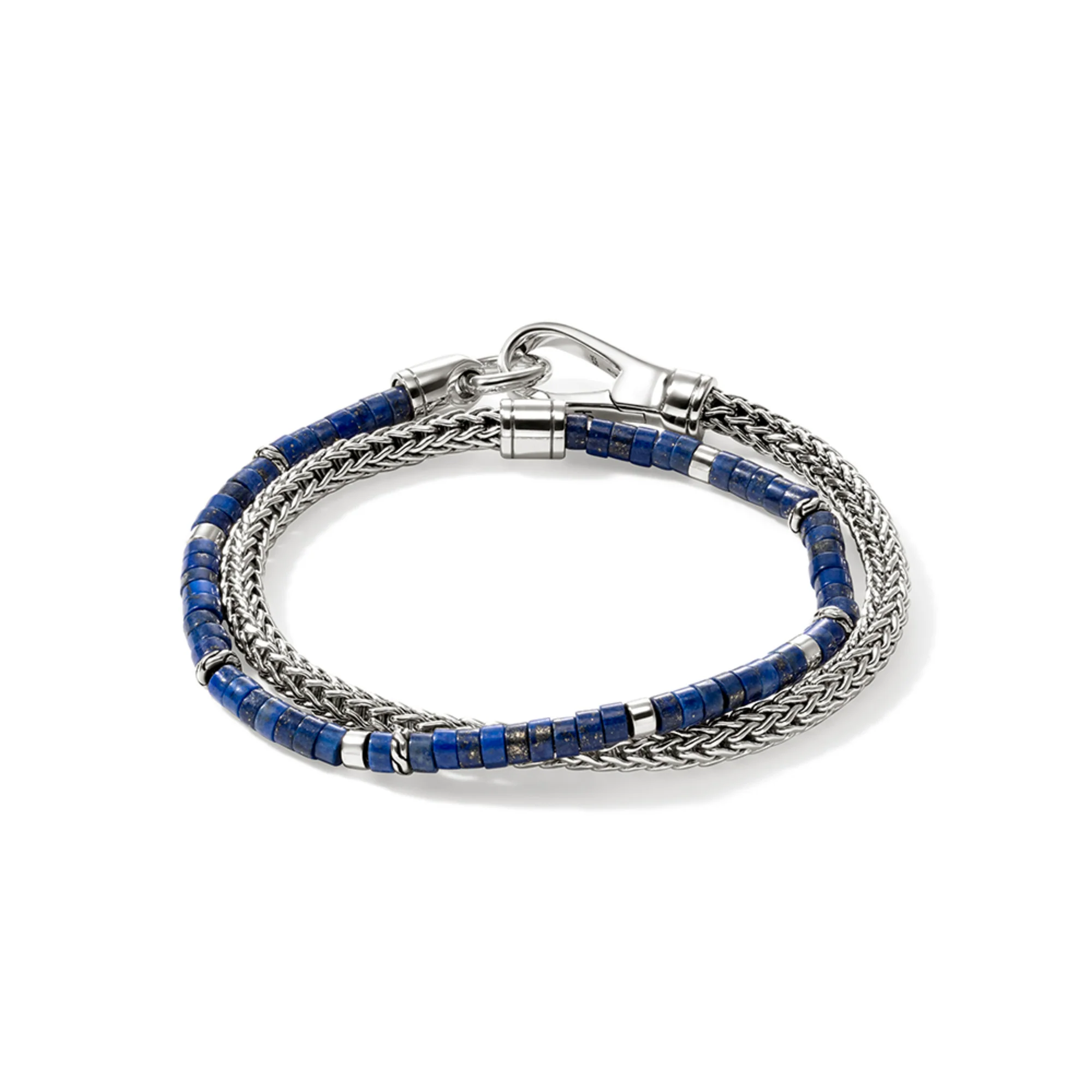 Heishi Chain Wrap, Sterling Silver, Hardstones|BUS9012551LPZ - Image 4