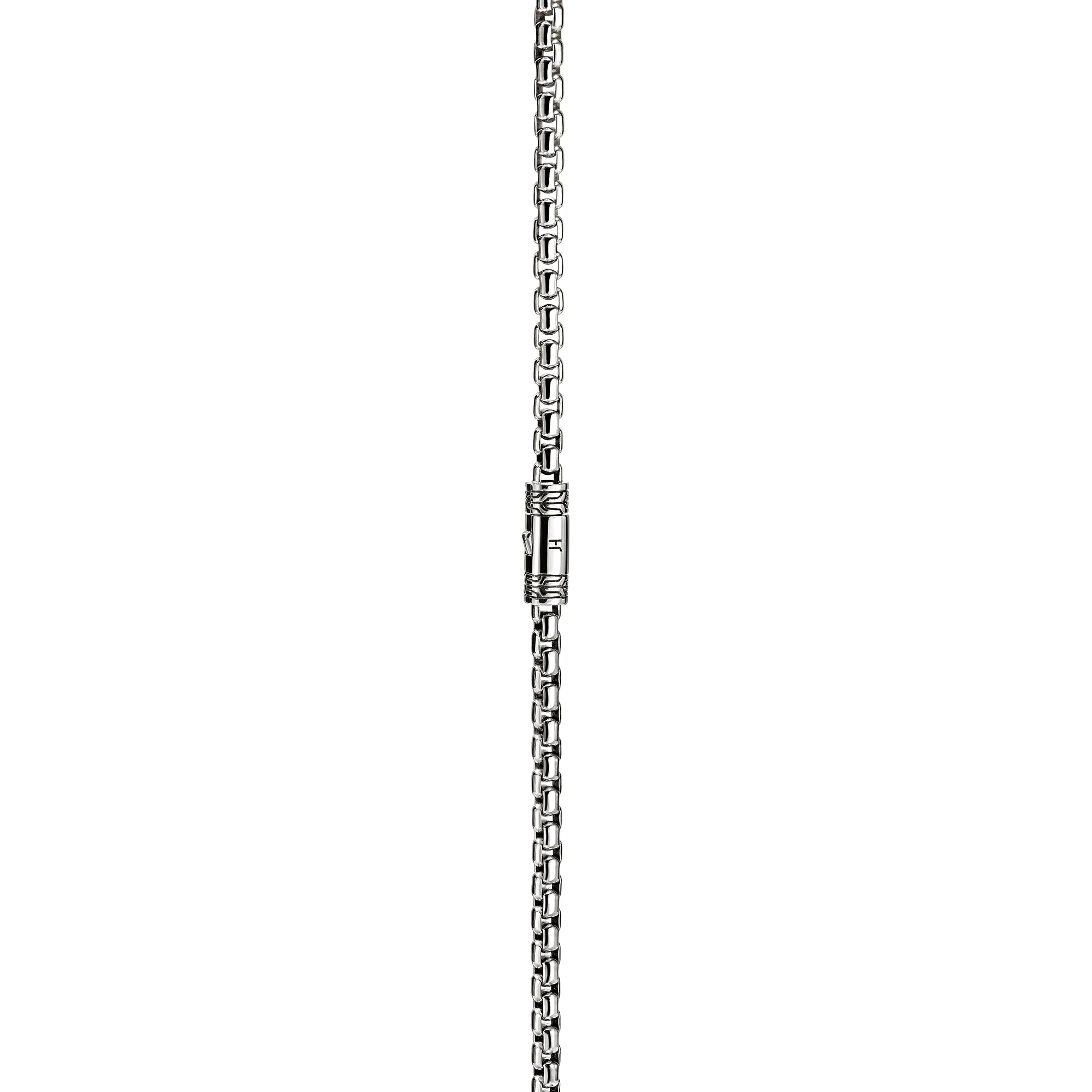 Heishi Tag Necklace, Sterling Silver, Hardstones|NMS989611TE - Image 4