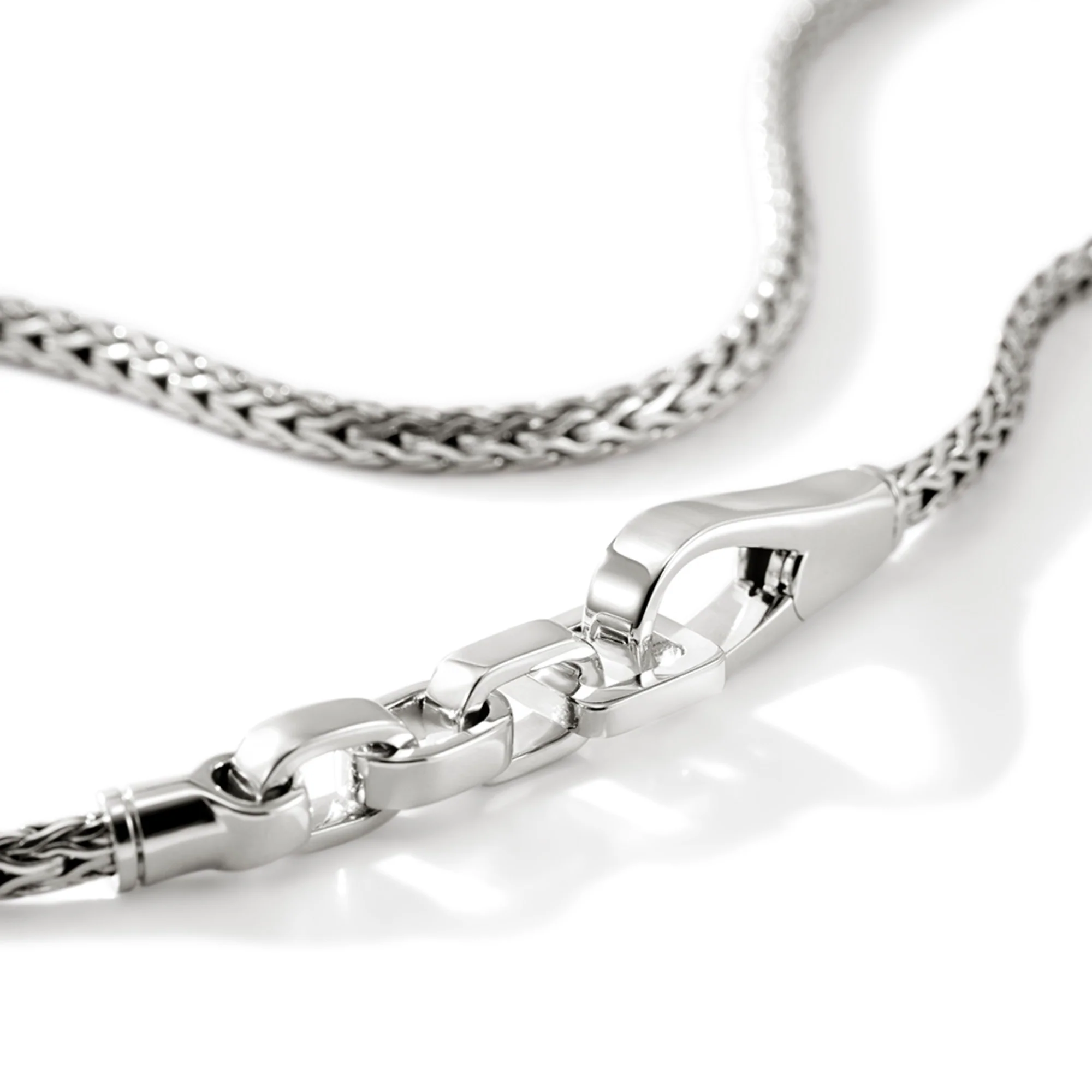 Hook Station Necklace, Sterling Silver, 3.5MM|NM901242 - Image 2
