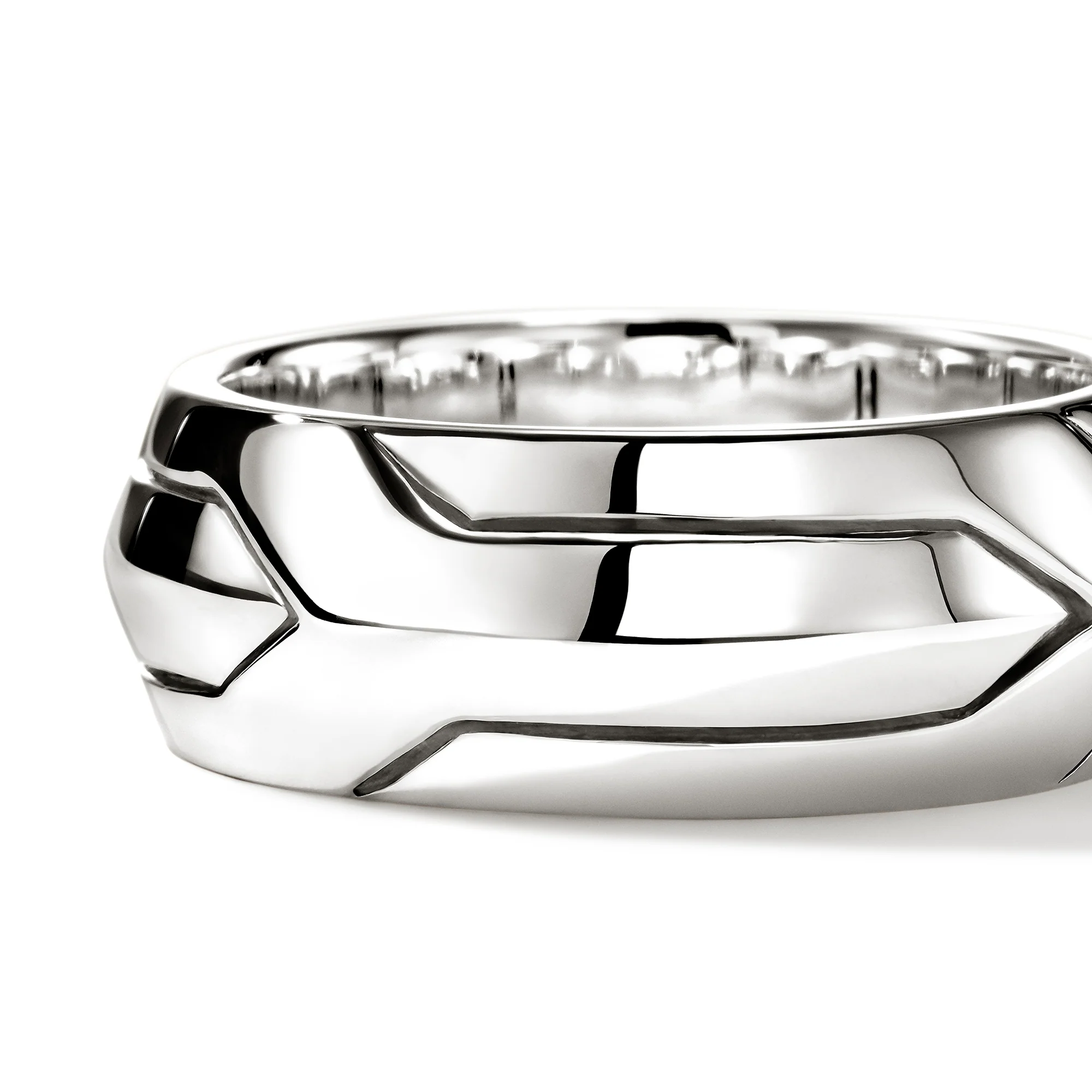 Icon 50 Band Ring, Sterling Silver, 9MM|RM98741 - Image 2
