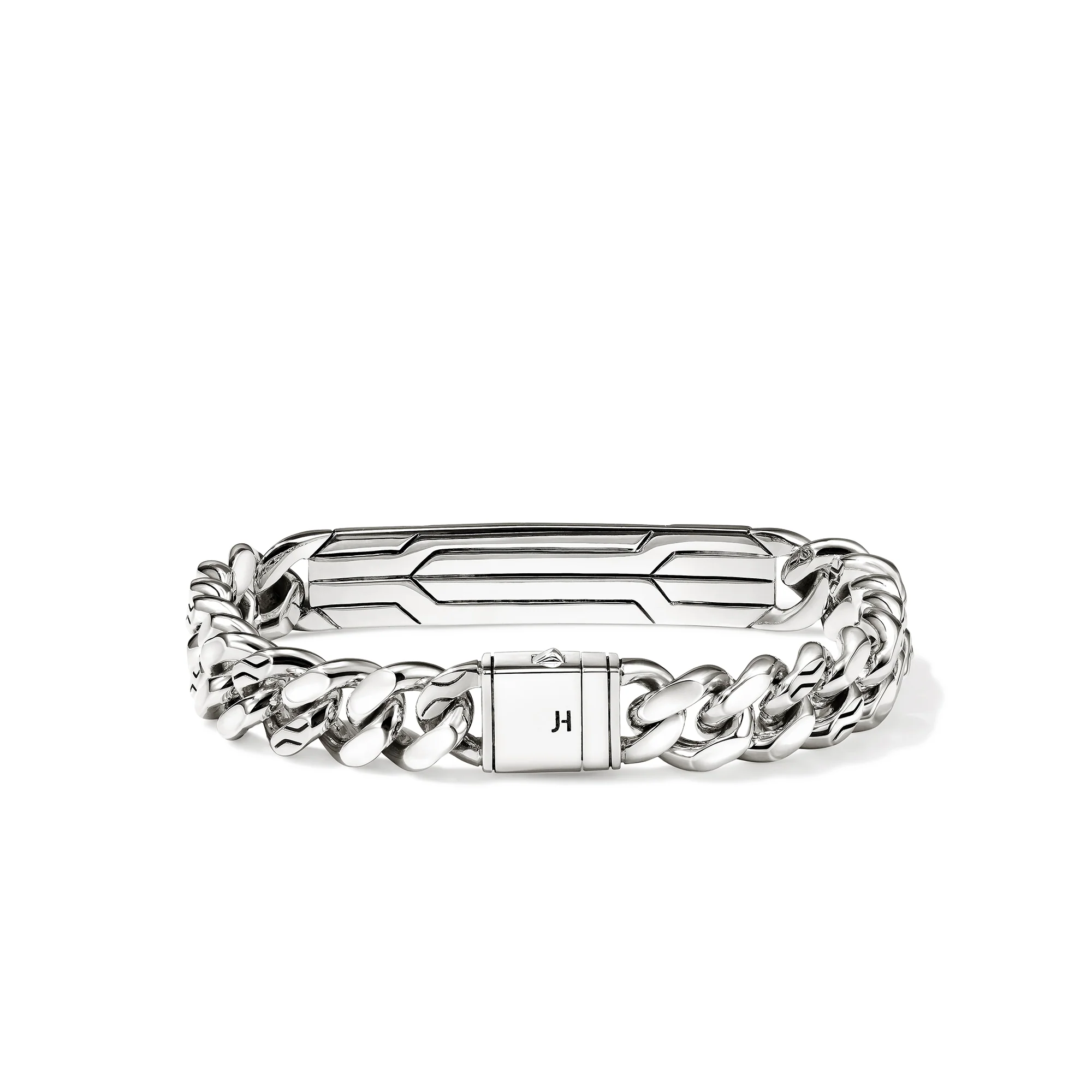 Icon 50 Curb Bracelet, Sterling Silver, 11MM|BU98743 - Image 3