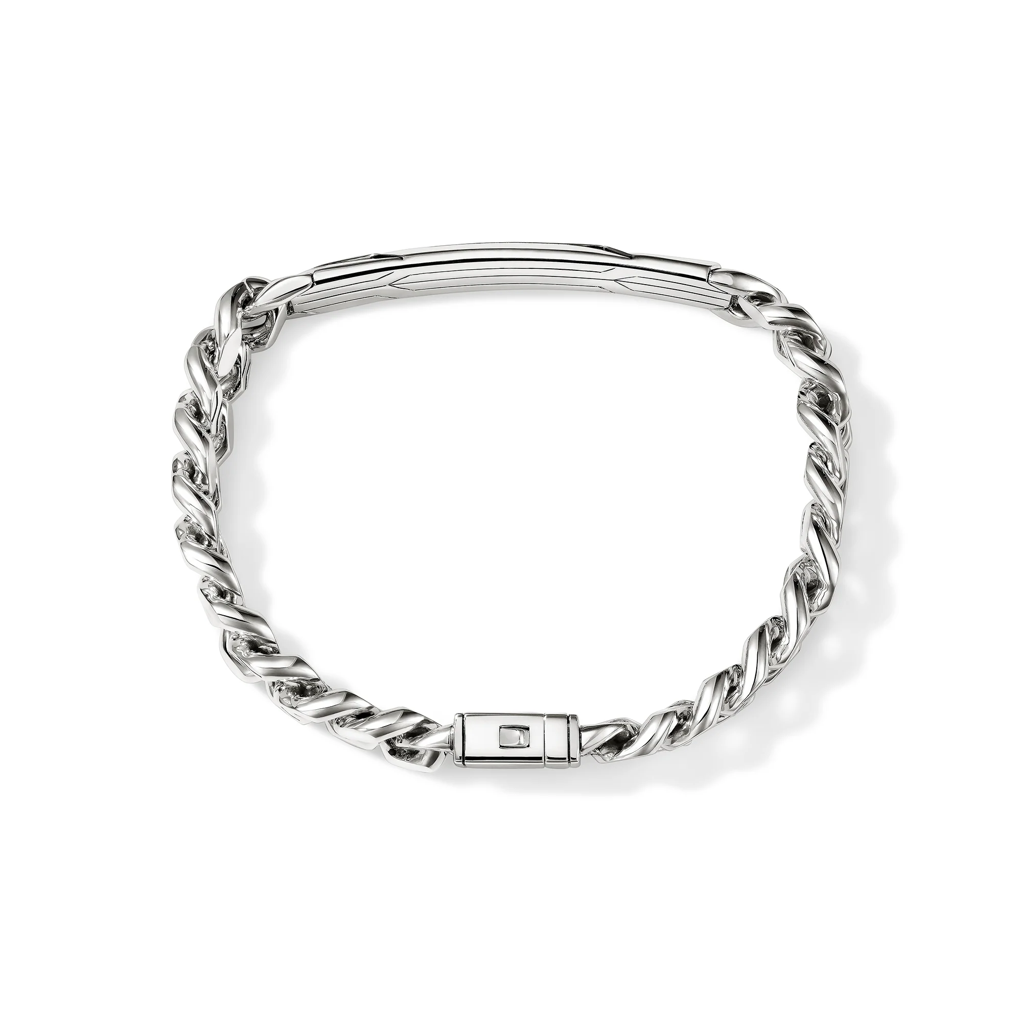 Icon 50 Curb Bracelet, Sterling Silver, 11MM|BU98743 - Image 4