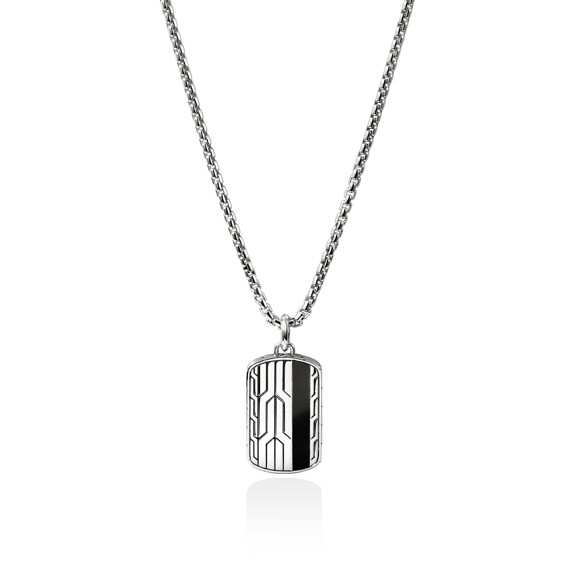 Icon 50 Pendant, Sterling Silver, Black Onyx|HMS989881BON - Image 3