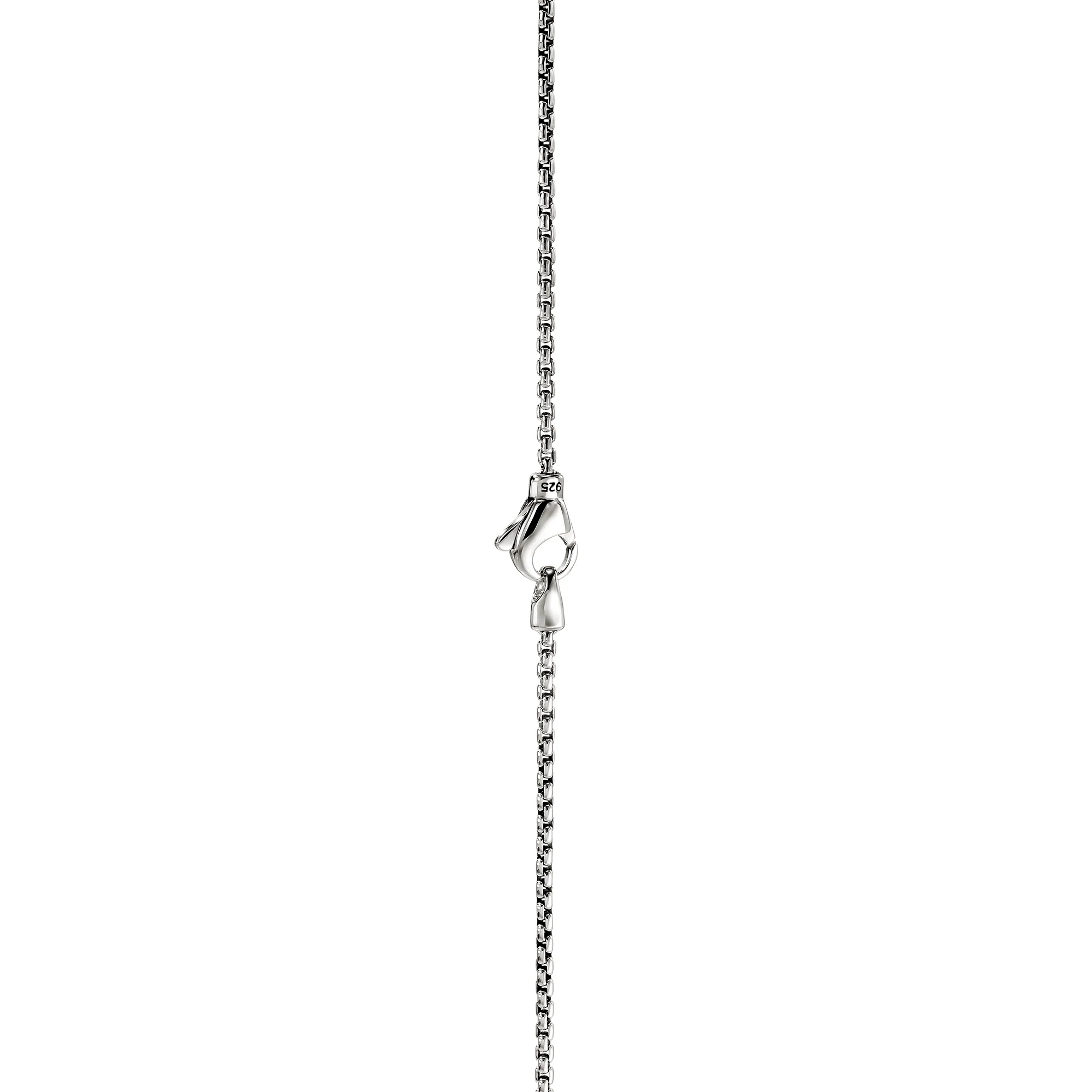 Icon 50 Tag Necklace, Sterling Silver|NM98742 - Image 4