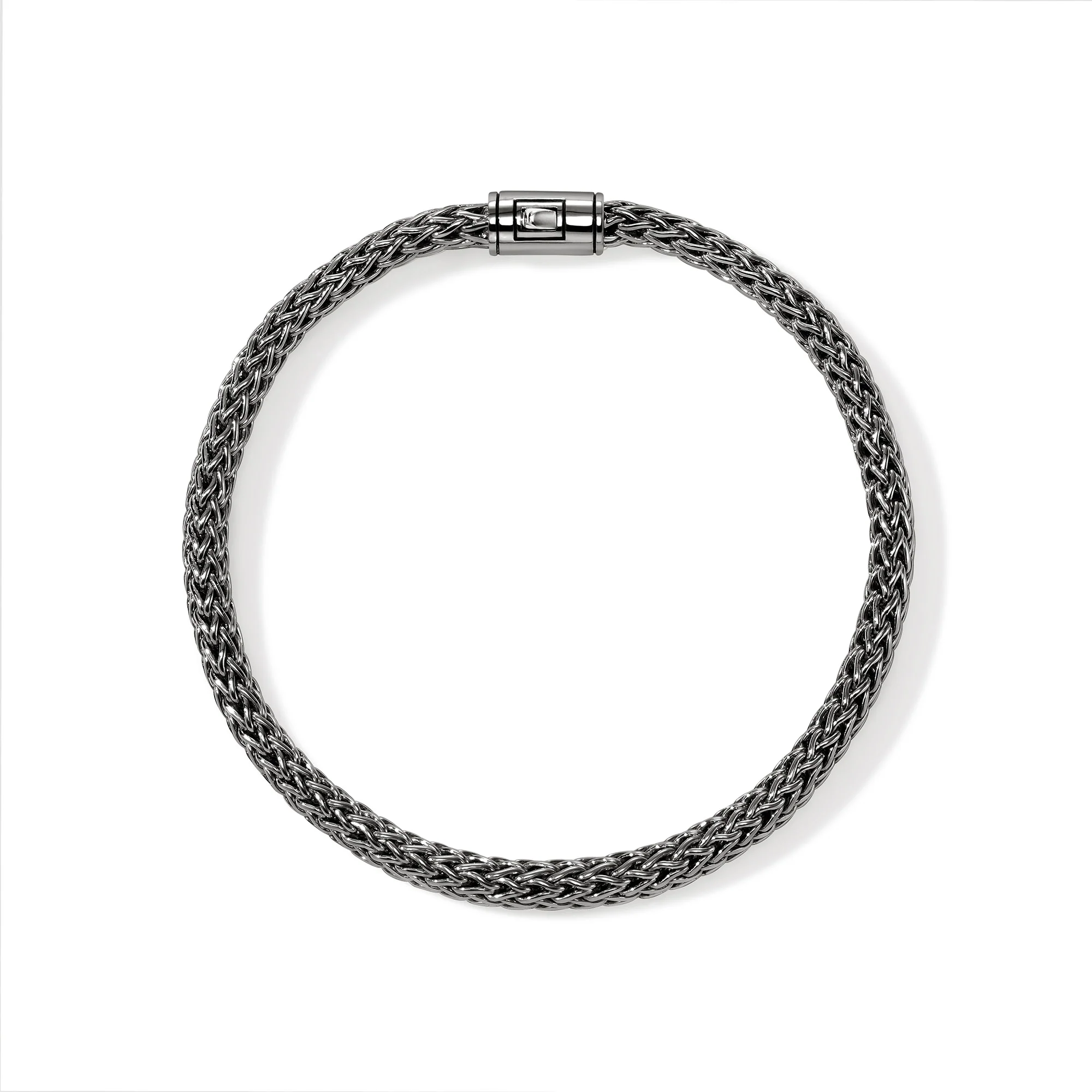Icon Bracelet, Dark Silver, 5MM|BU990096BRD - Image 3