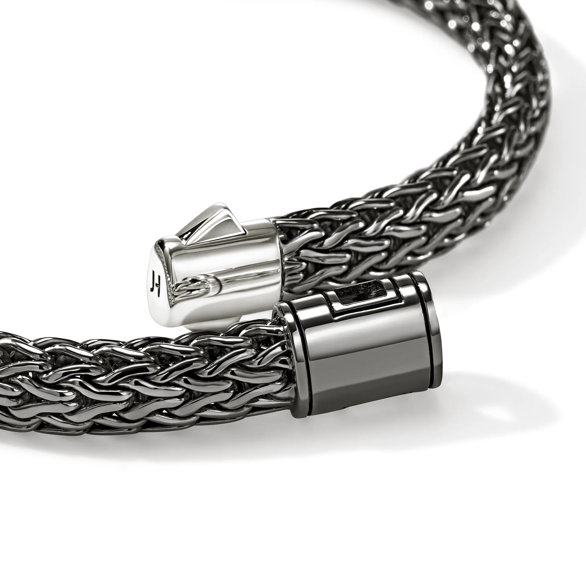 Icon Bracelet, Dark Silver, 6.5MM|BU990904BRD - Image 2