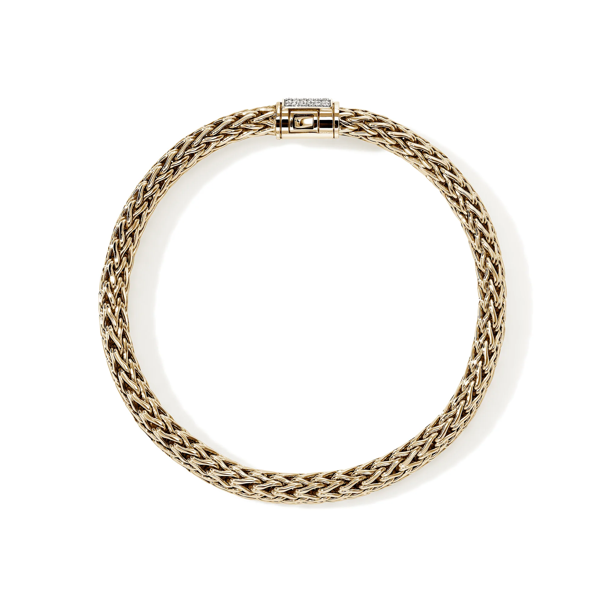 Icon Bracelet, Gold, Diamonds, 6.5MM|BUGGX9909042DI - Image 3