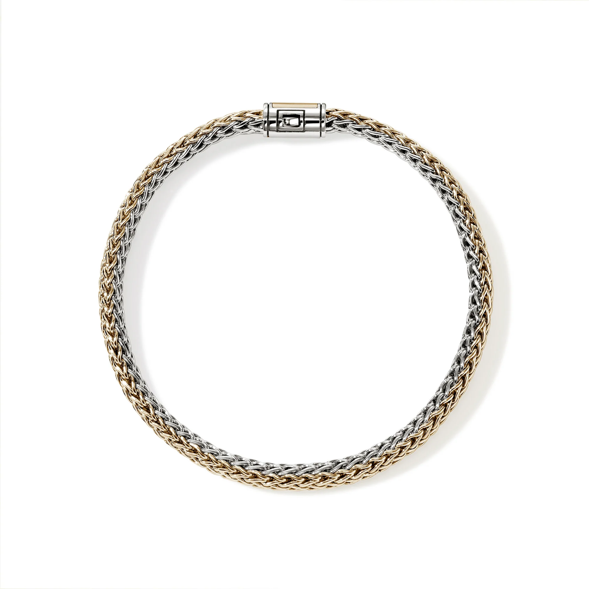 Icon Bracelet, Reversible, Gold, Sterling Silver, 5MM|BUZZ990096RV - Image 3
