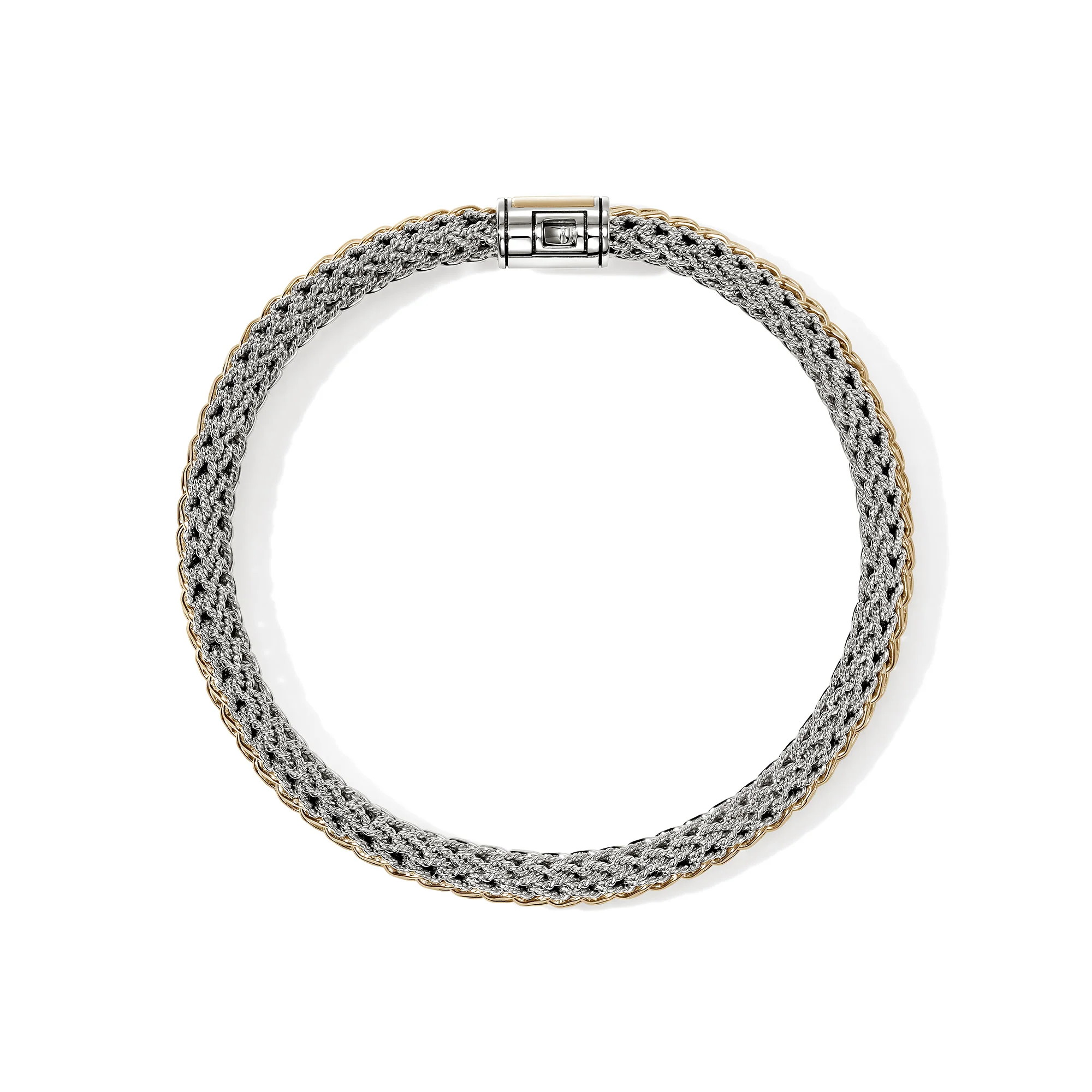 Icon Bracelet, Reversible, Gold, Sterling Silver, 6.5MM|BUZZ990905RV - Image 3