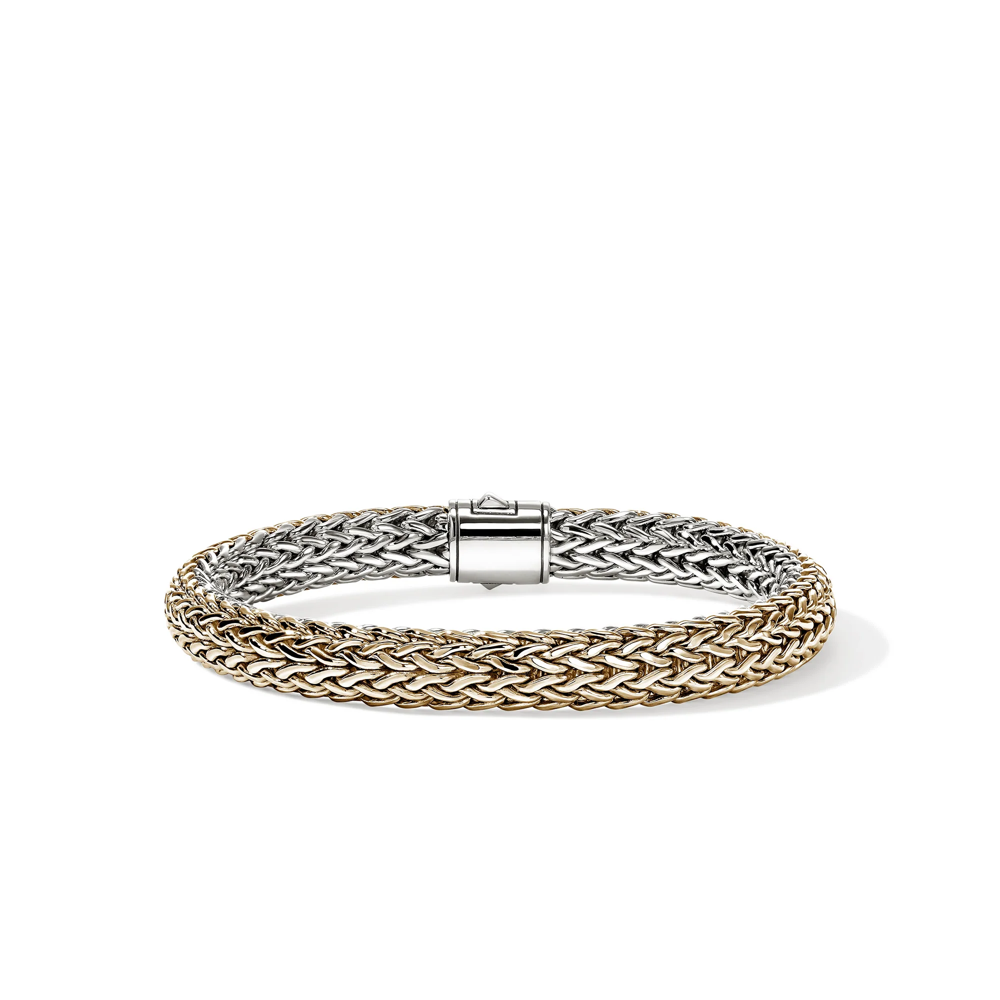 Icon Bracelet, Reversible, Gold, Sterling Silver, Diamonds, 7.5MM|BUZZP9904002RVDI - Image 4