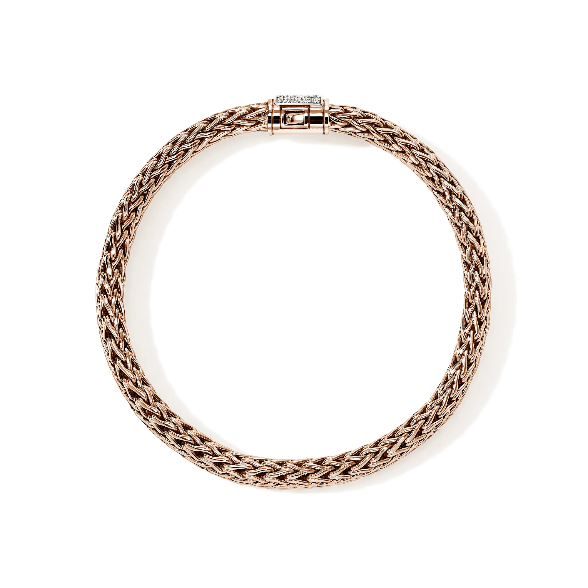 Icon Bracelet, Rose Gold, Diamonds, 6.5MM|BUGGX9909042RDI - Image 3