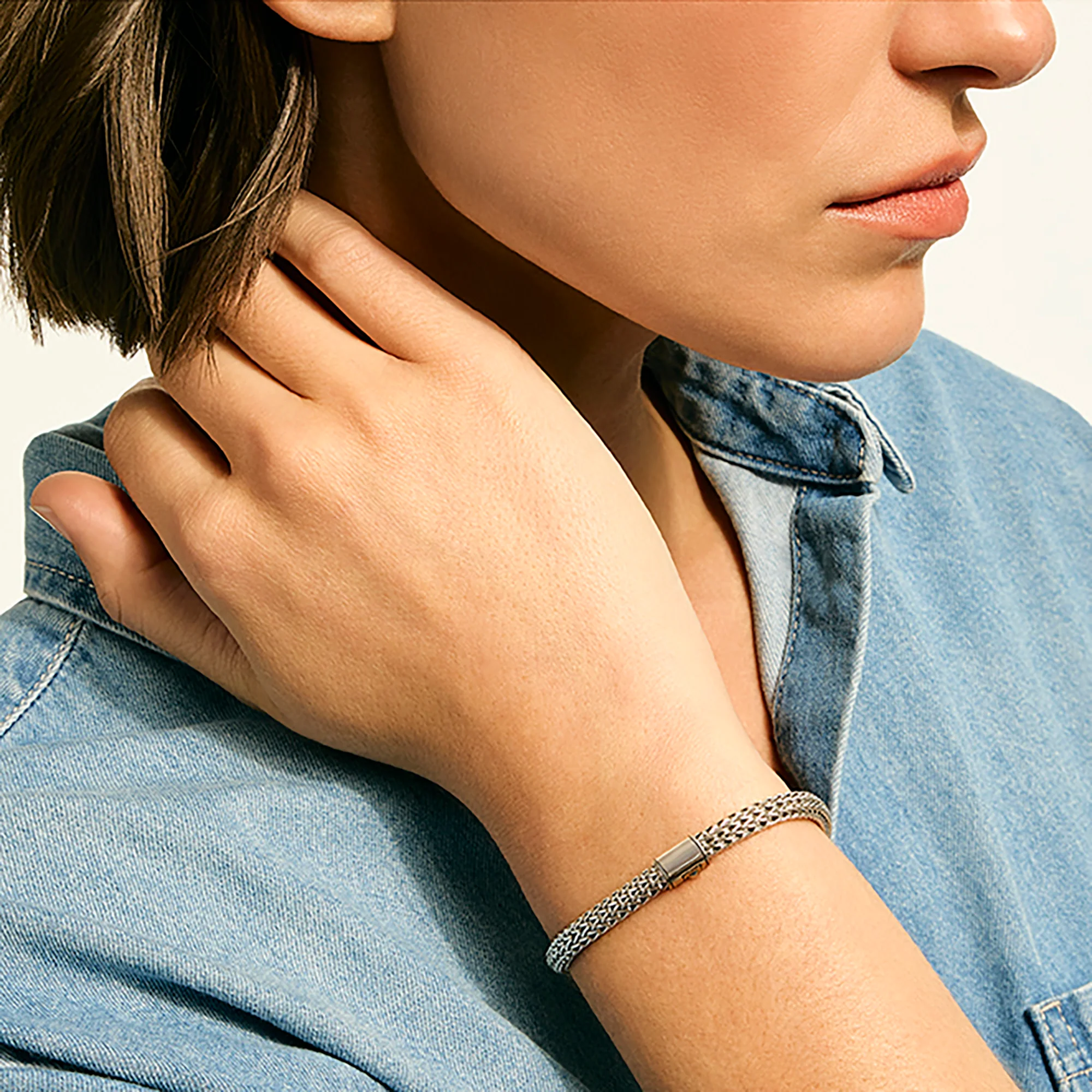 Icon Bracelet, Sterling Silver, 5MM|BU990096 - Image 6