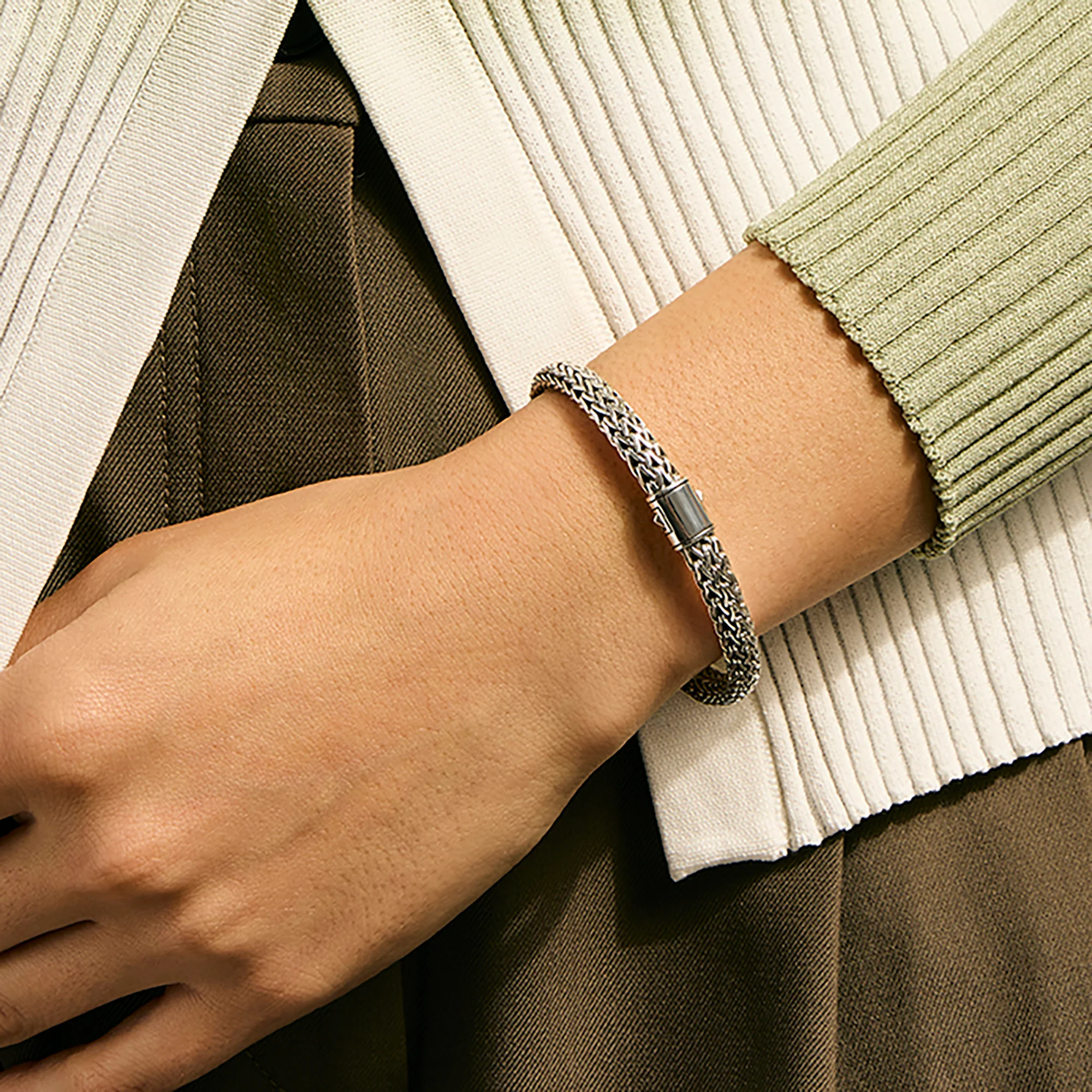 Icon Bracelet, Sterling Silver, 6.5MM|BU990904 - Image 6
