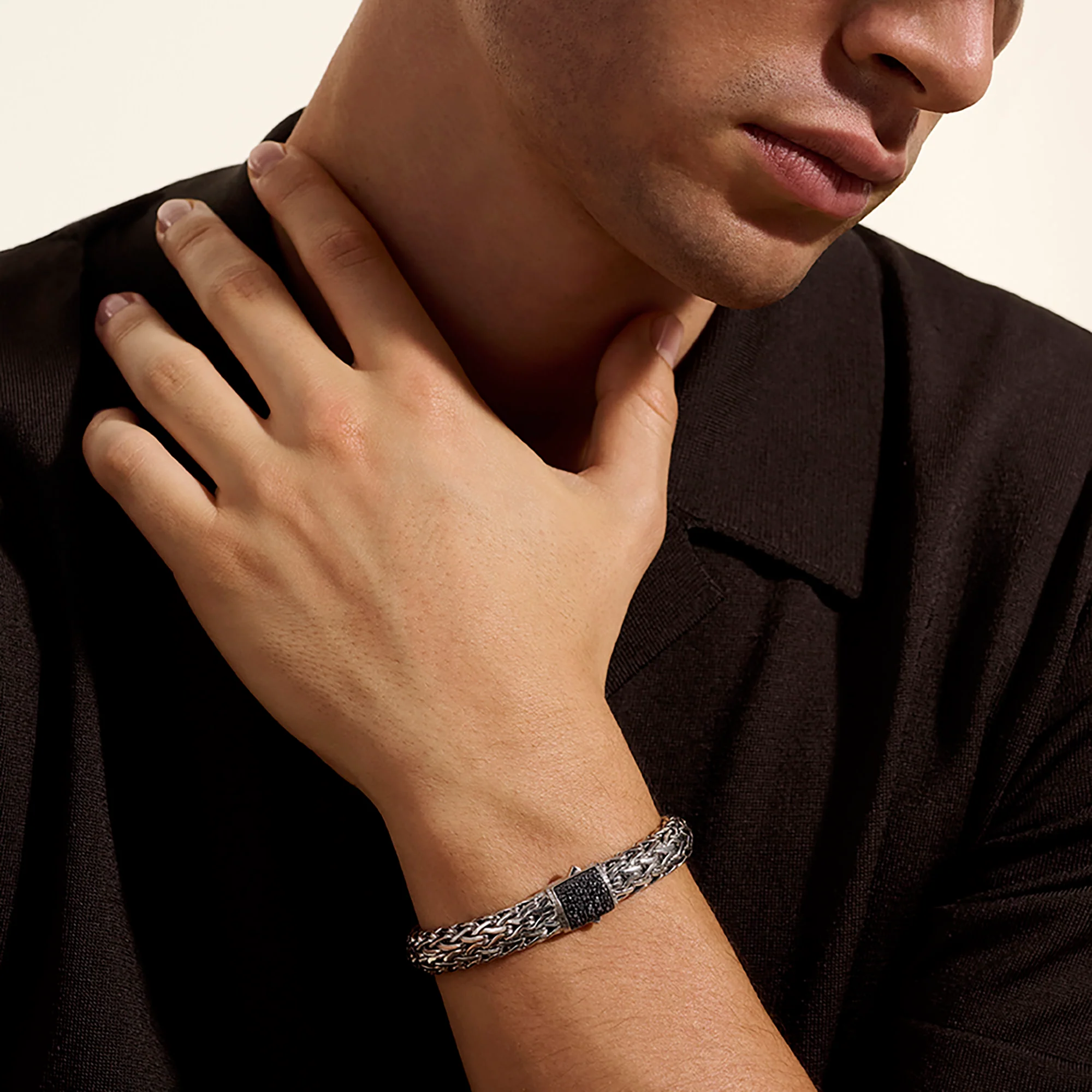 Icon Bracelet, Sterling Silver, Gemstones, 10.5MM|BUS9994044BLS - Image 7
