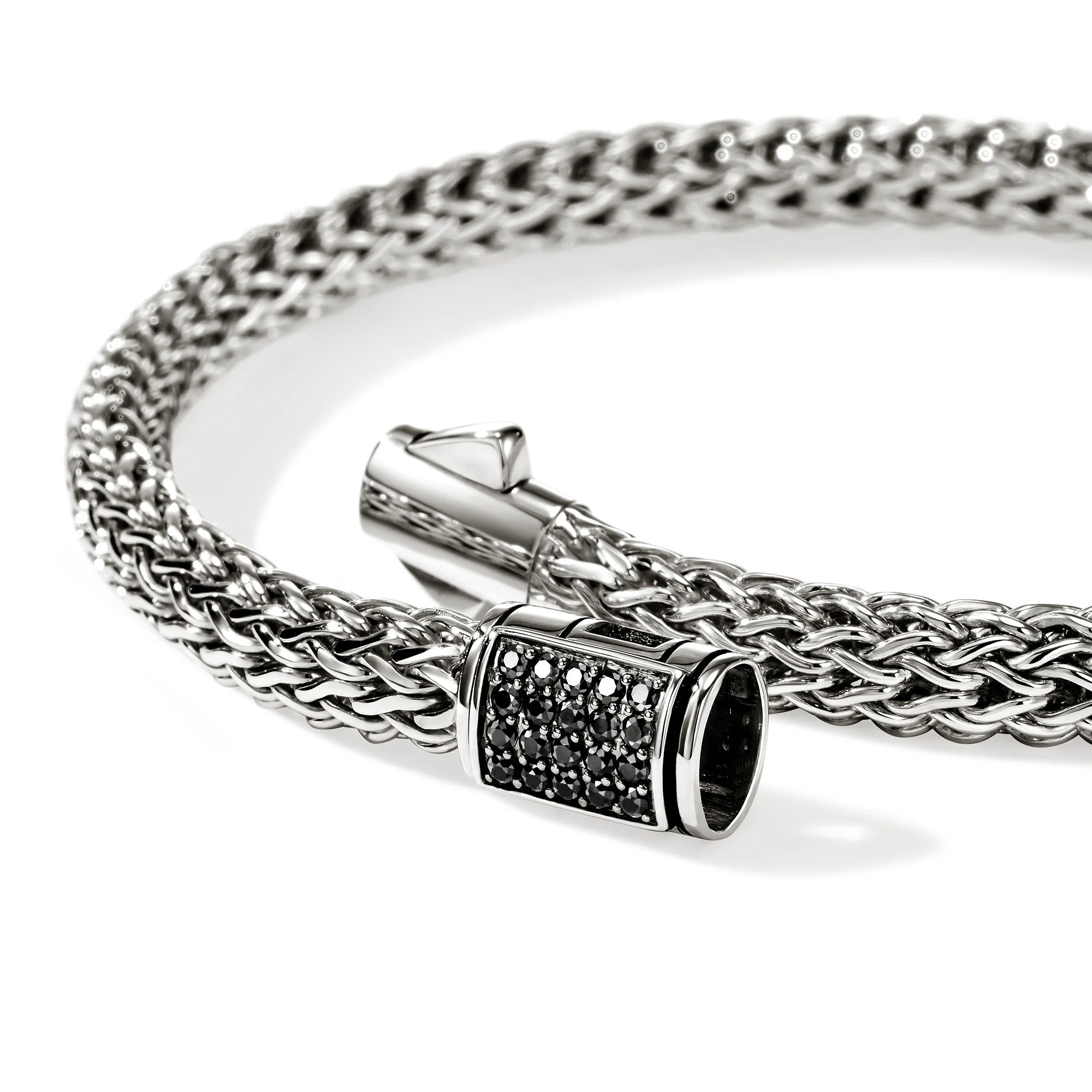 Icon Bracelet, Sterling Silver, Gemstones, 5MM|BUS9900964BLS - Image 2