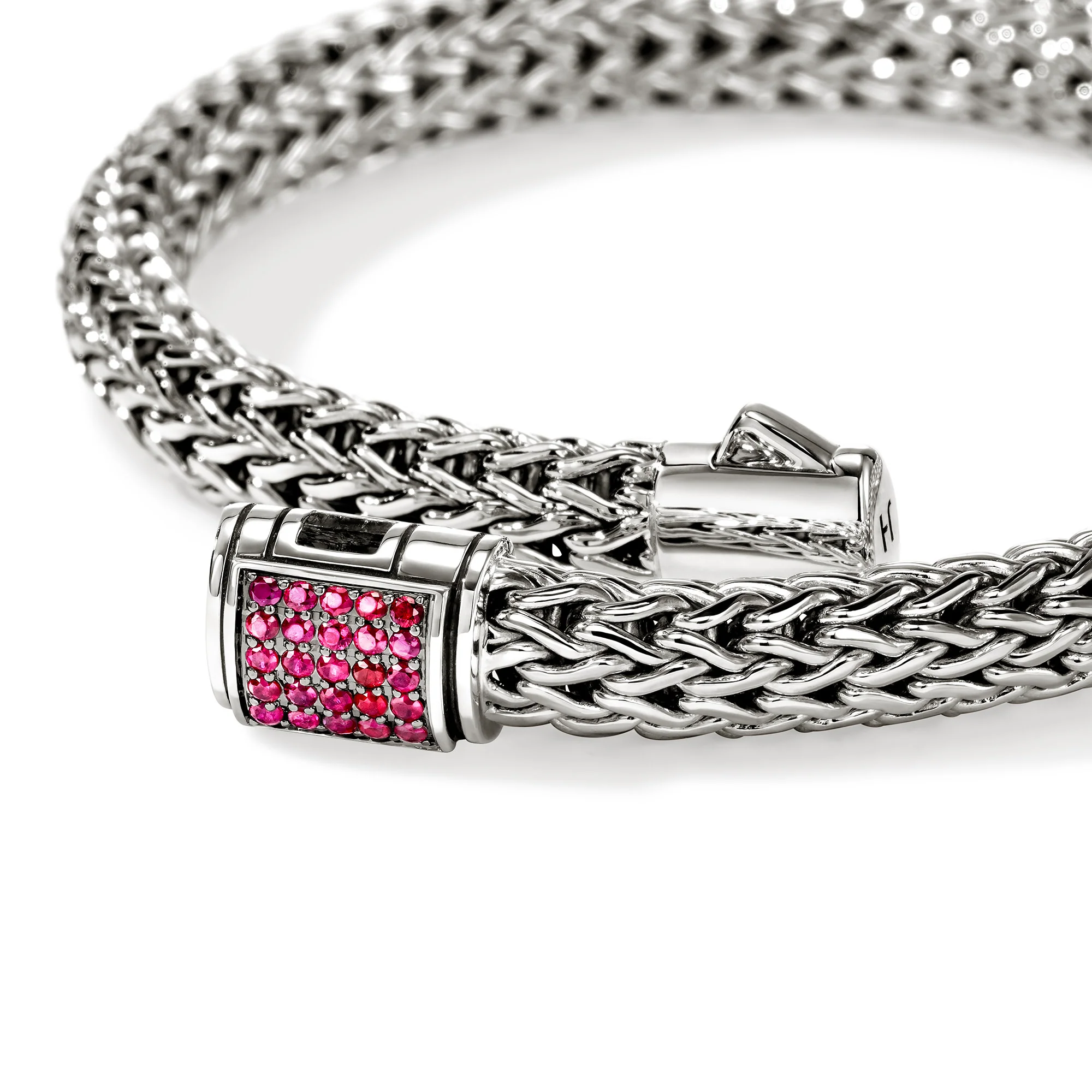 Icon Bracelet, Sterling Silver, Gemstones, 6.5MM|BUS9909044RB - Image 2